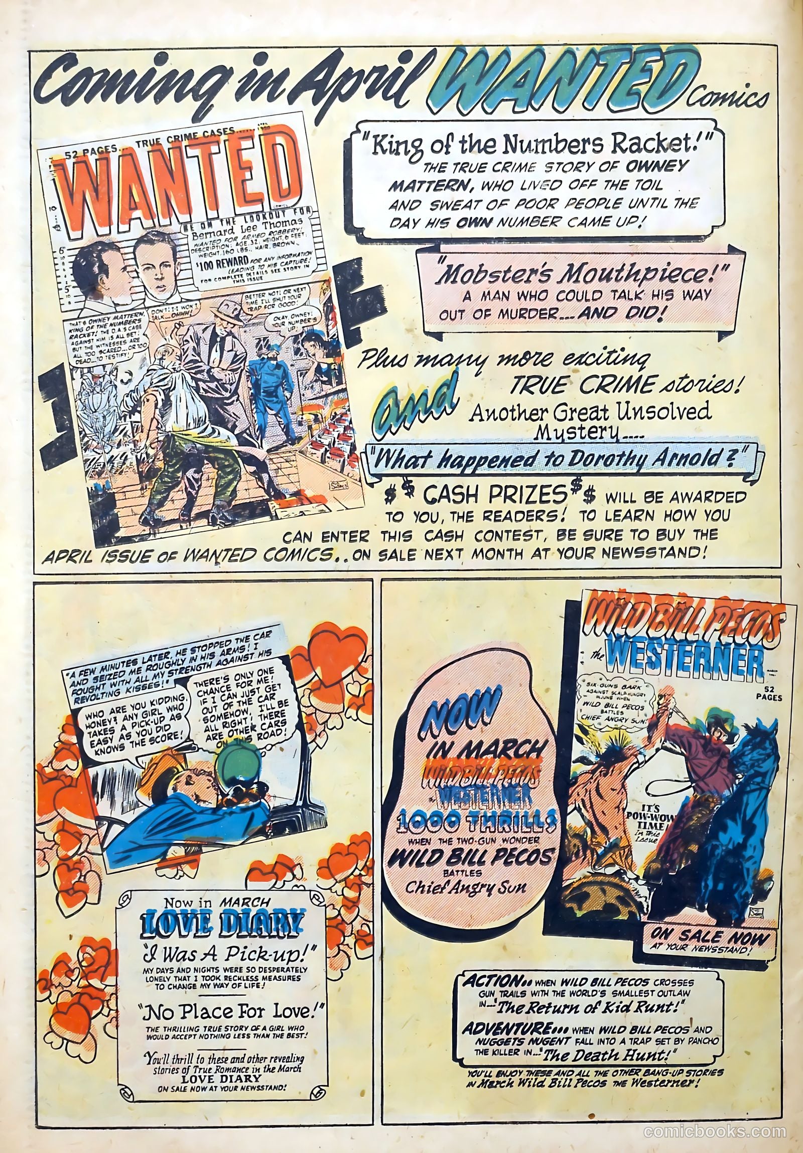 Wanted Comics #35 (1951) — page 38 of 53
