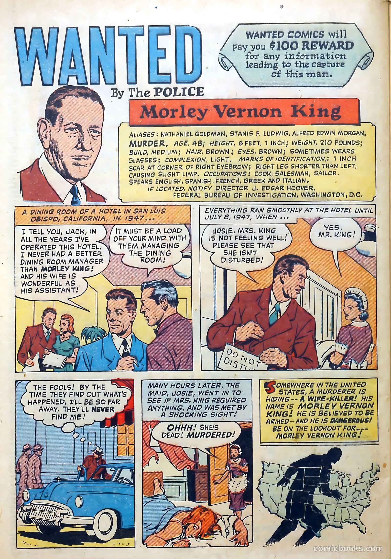 Wanted Comics #35 (1951) — page 40 of 53