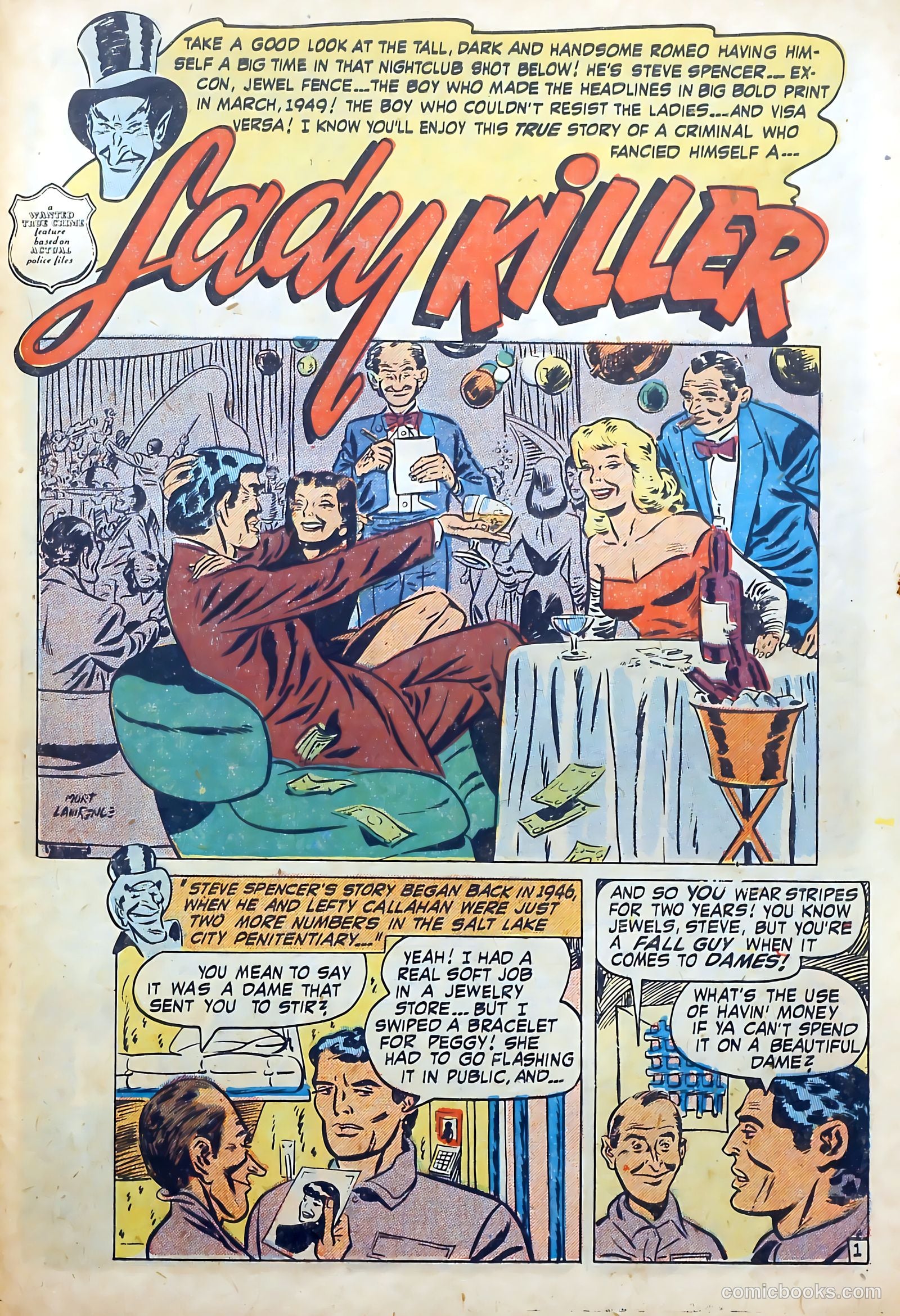 Wanted Comics #35 (1951) — page 41 of 53