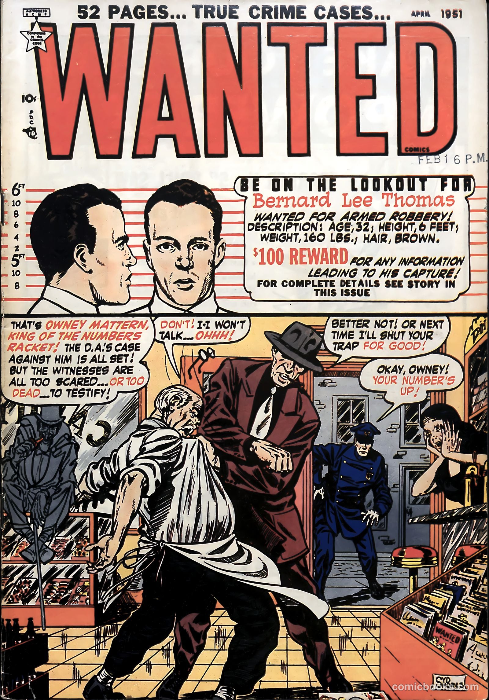 Wanted Comics #36