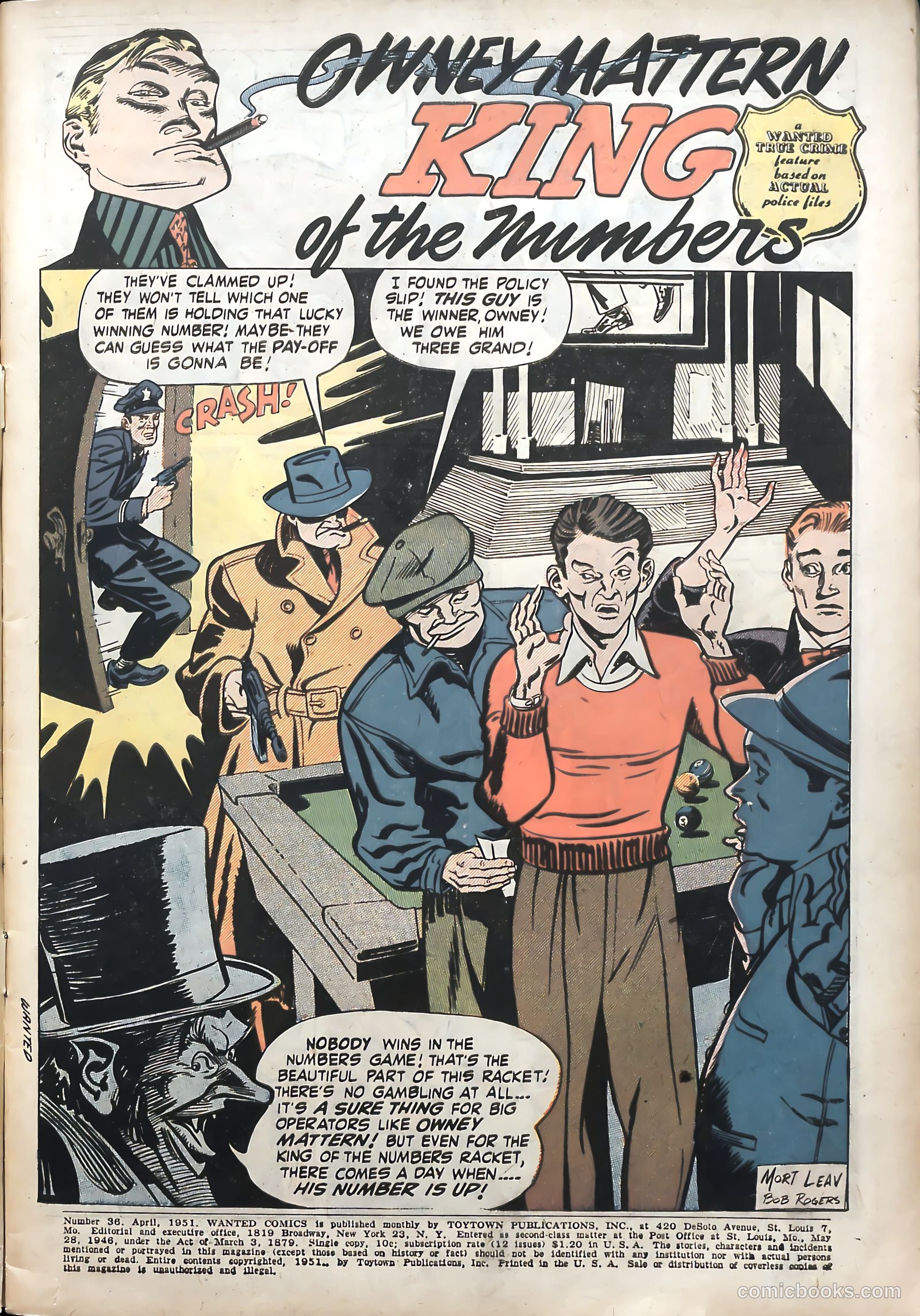 Wanted Comics #36 (1951) — page 3 of 53
