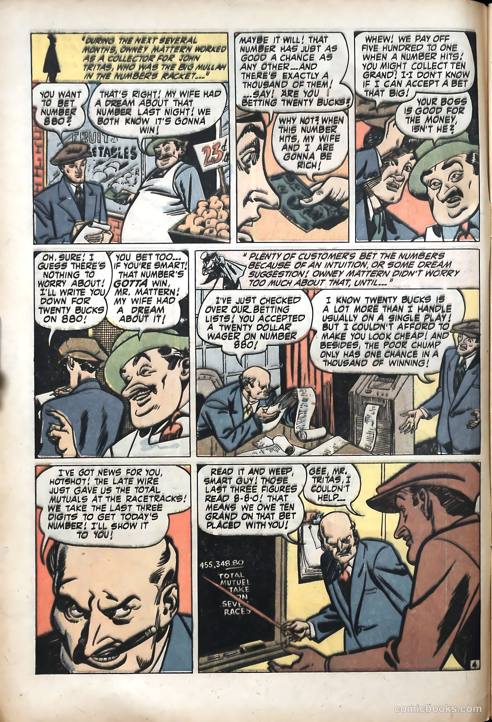 Wanted Comics #36 (1951) — page 6 of 53