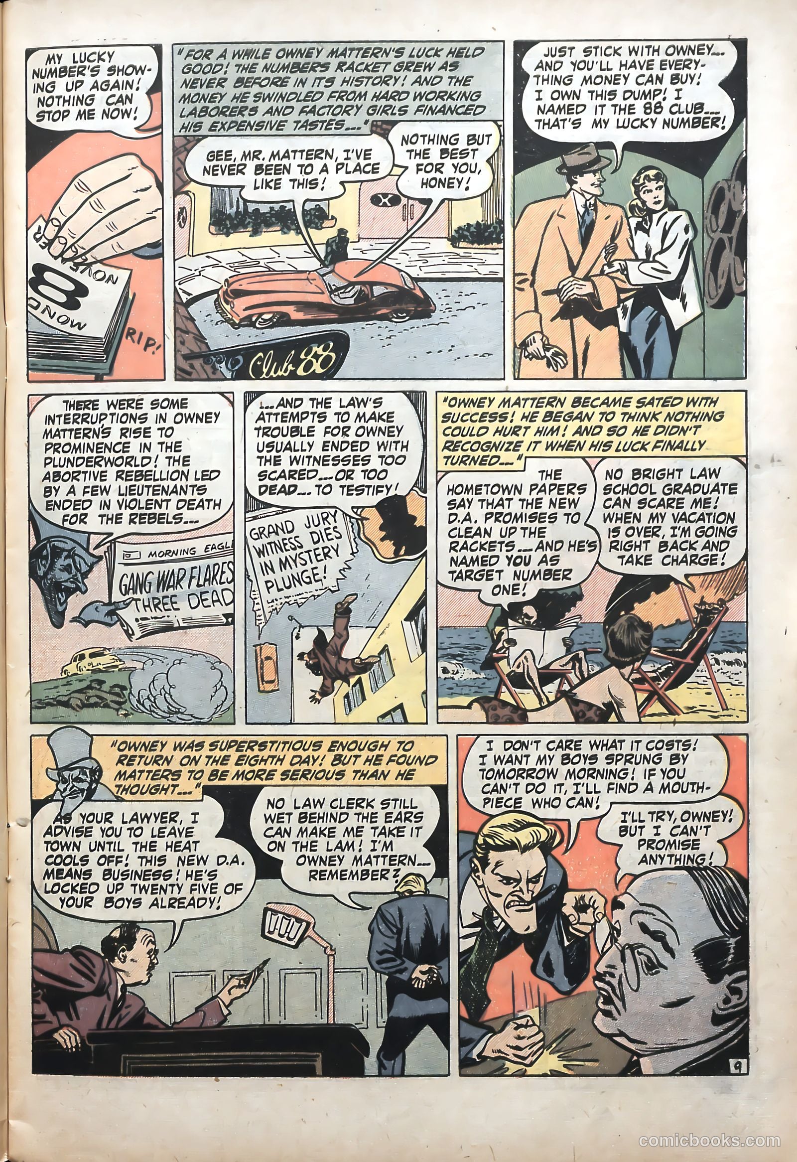 Wanted Comics #36 (1951) — page 11 of 53