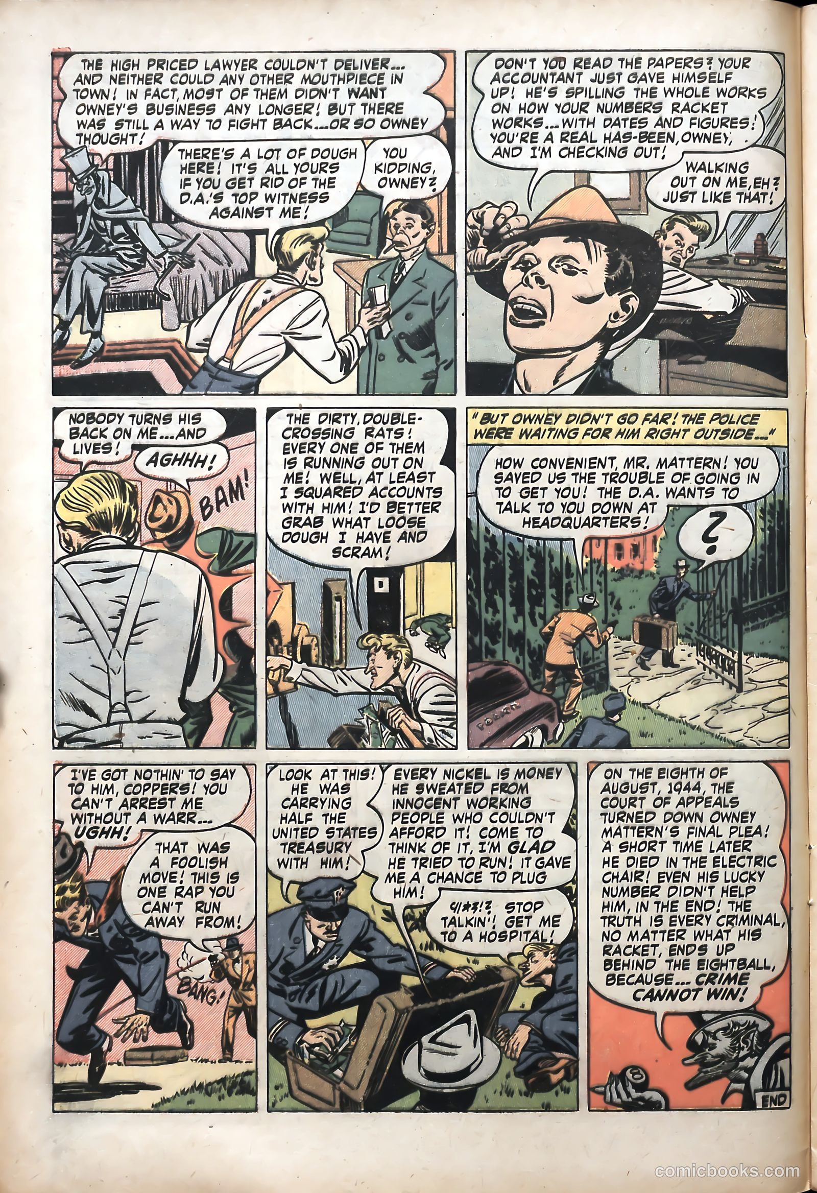 Wanted Comics #36 (1951) — page 12 of 53