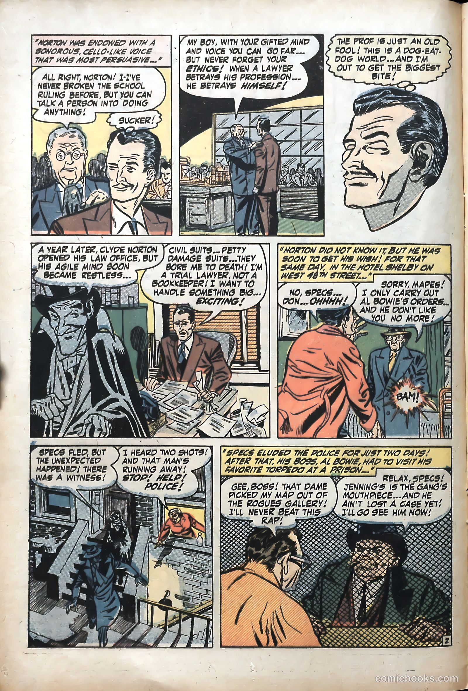 Wanted Comics #36 (1951) — page 16 of 53
