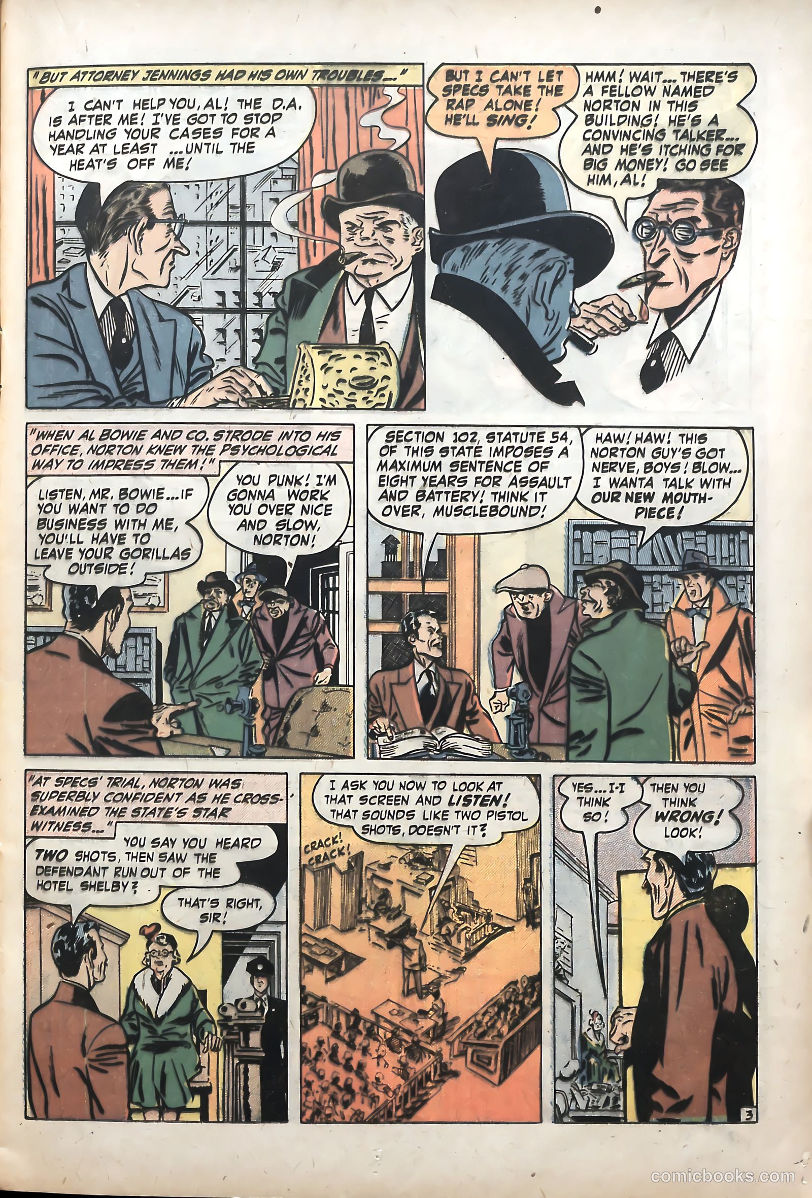Wanted Comics #36 (1951) — page 17 of 53