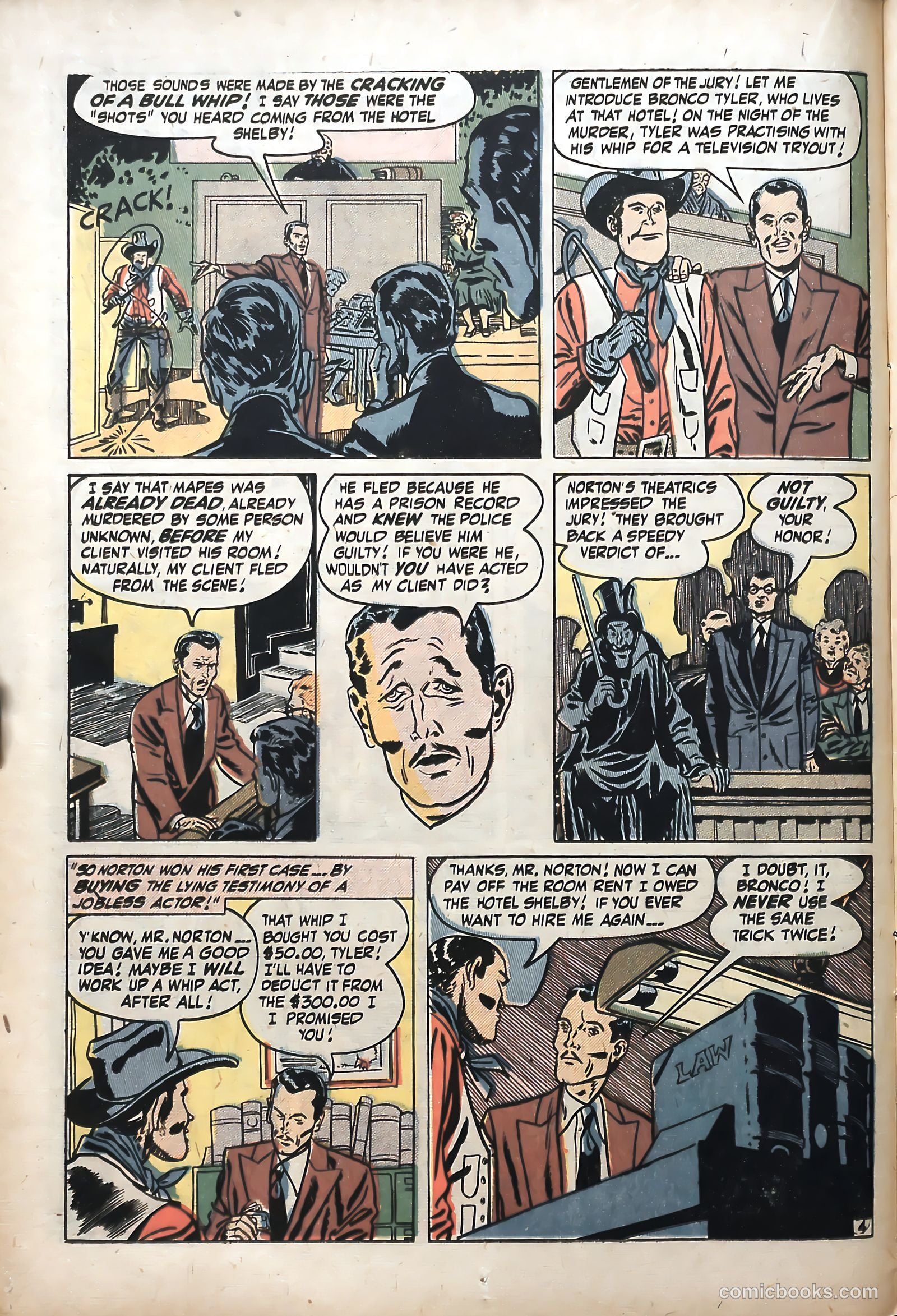 Wanted Comics #36 (1951) — page 18 of 53