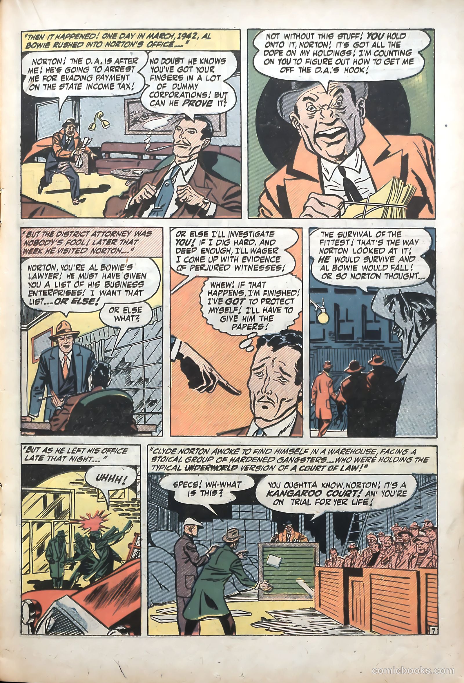 Wanted Comics #36 (1951) — page 21 of 53