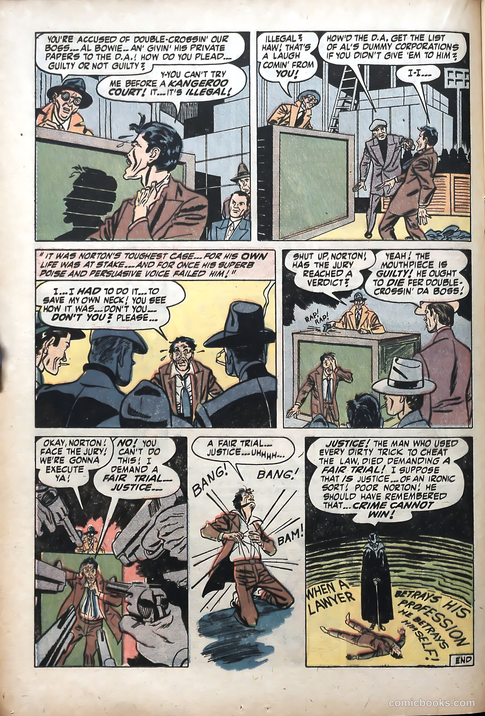 Wanted Comics #36 (1951) — page 22 of 53