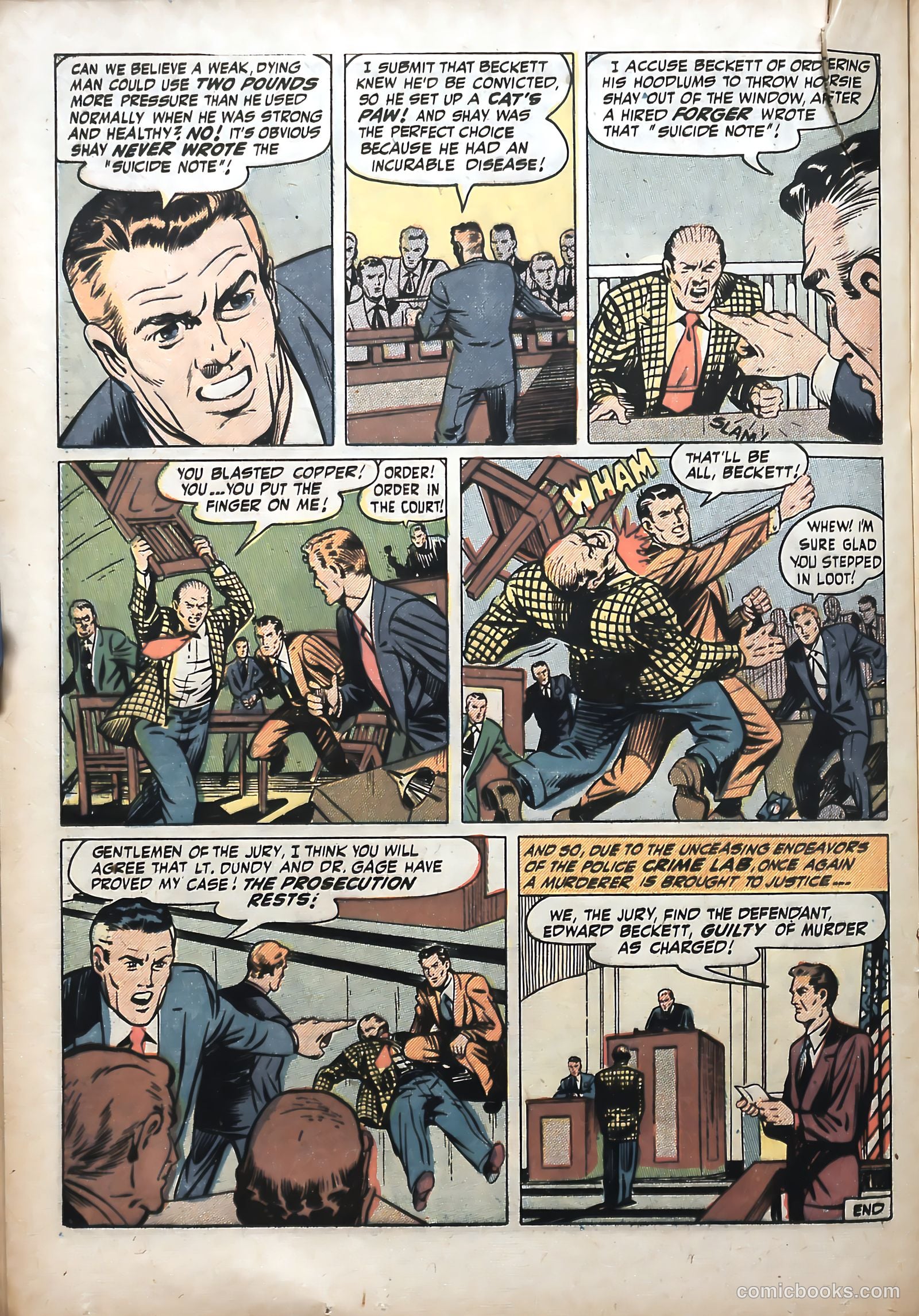 Wanted Comics #36 (1951) — page 28 of 53