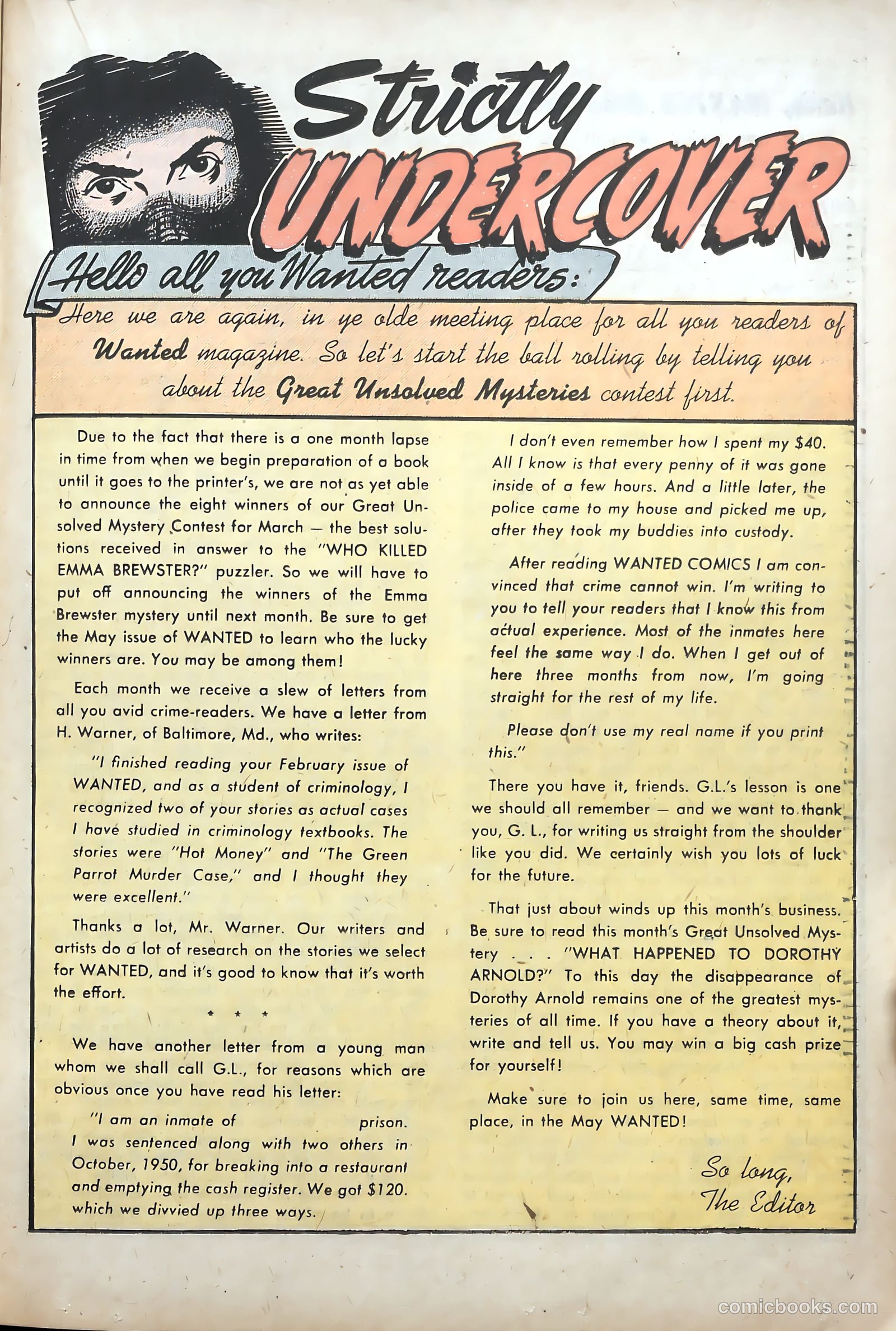 Wanted Comics #36 (1951) — page 29 of 53