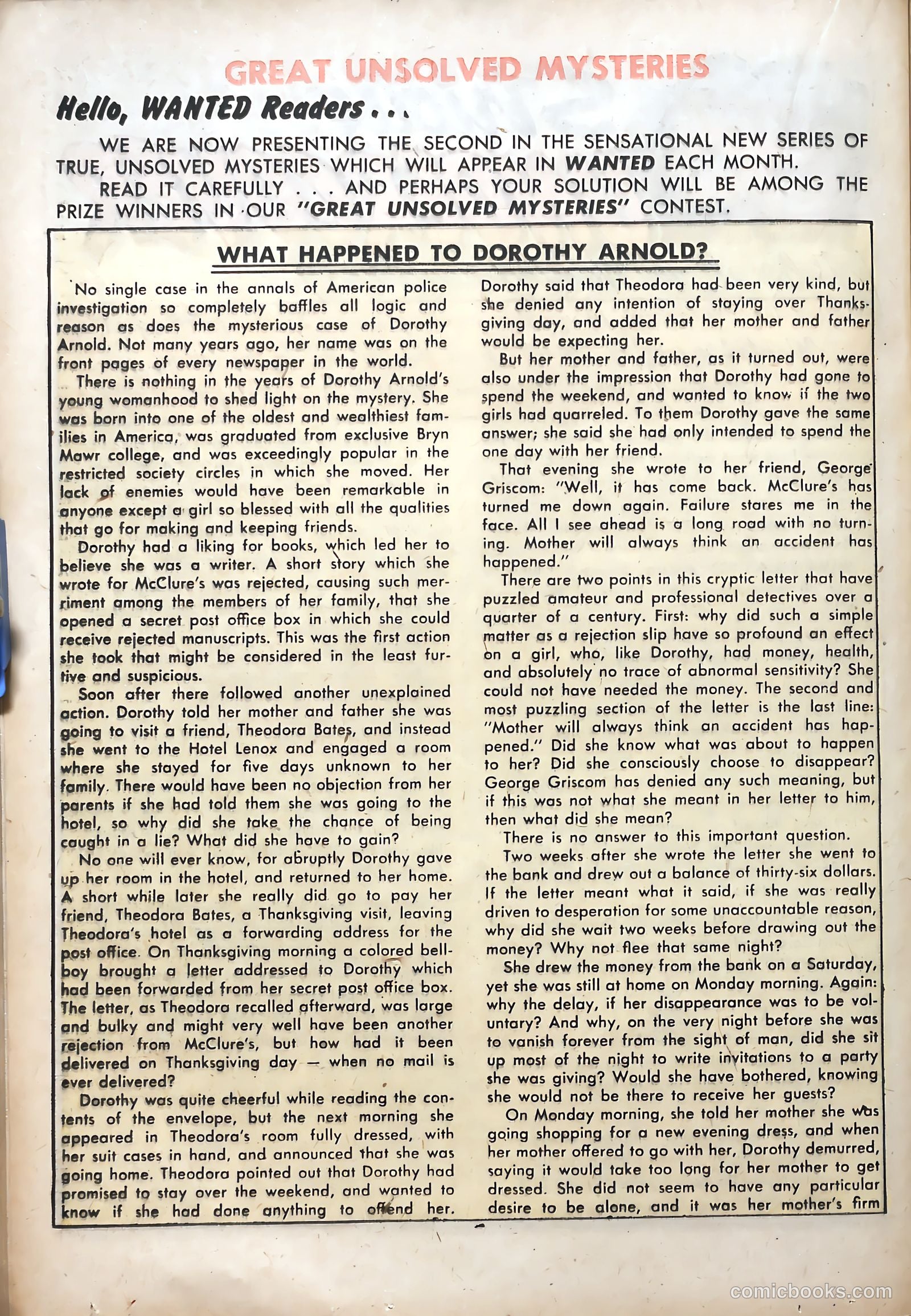Wanted Comics #36 (1951) — page 30 of 53