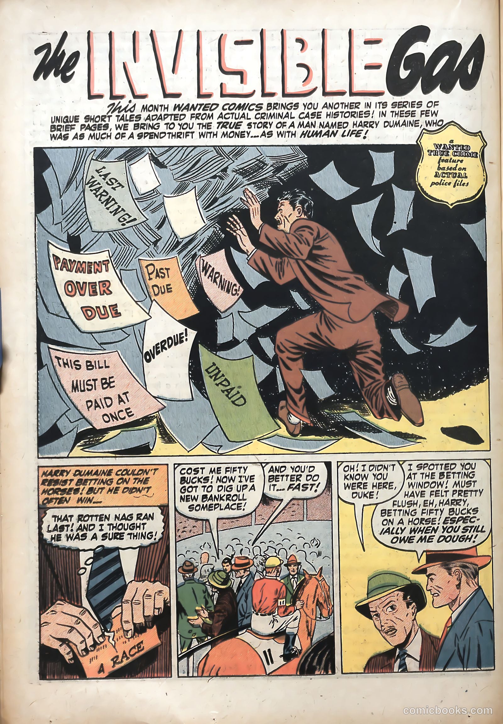 Wanted Comics #36 (1951) — page 32 of 53
