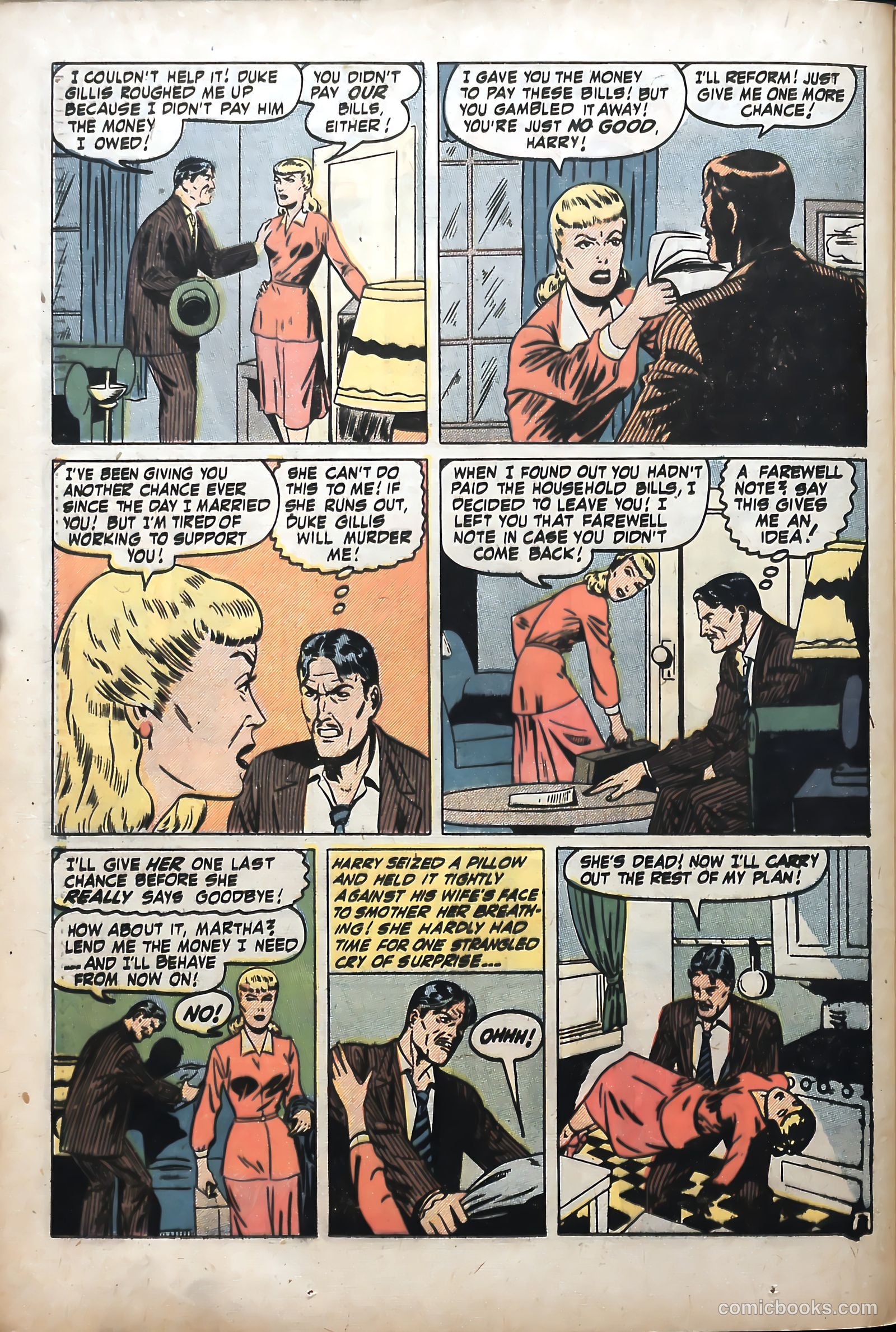 Wanted Comics #36 (1951) — page 34 of 53