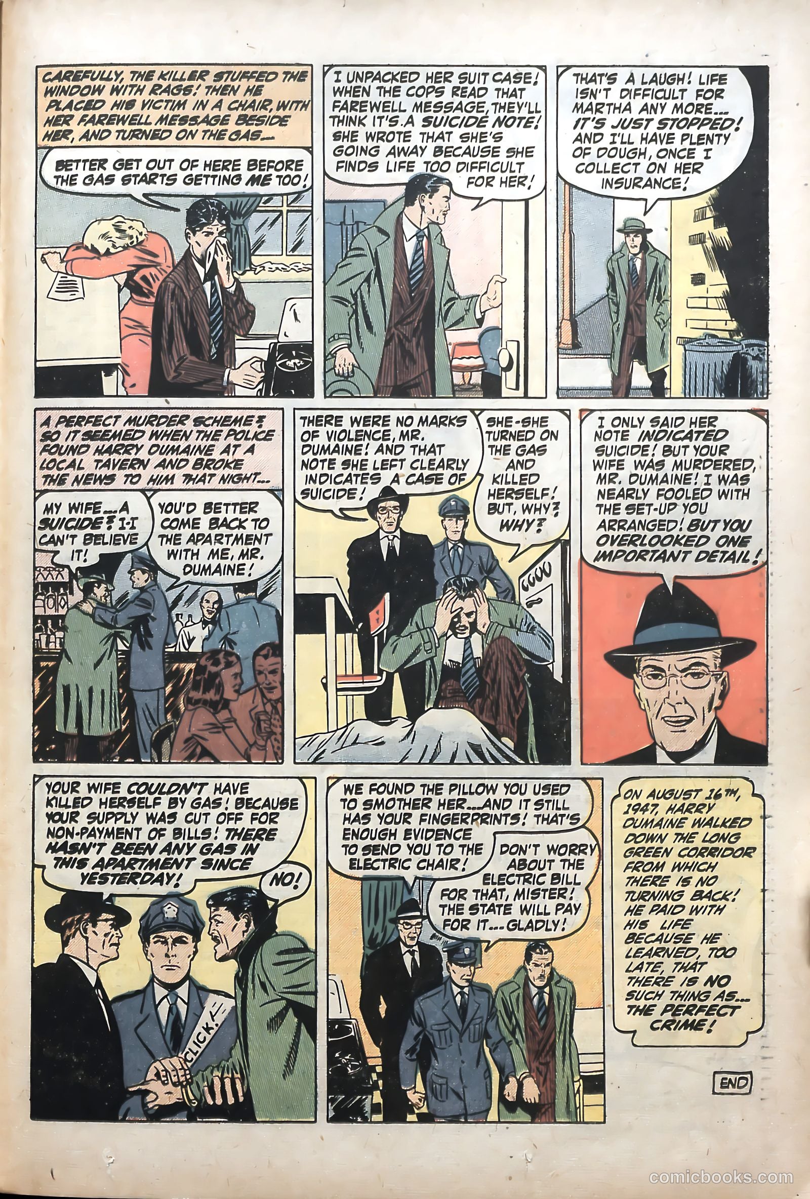 Wanted Comics #36 (1951) — page 35 of 53