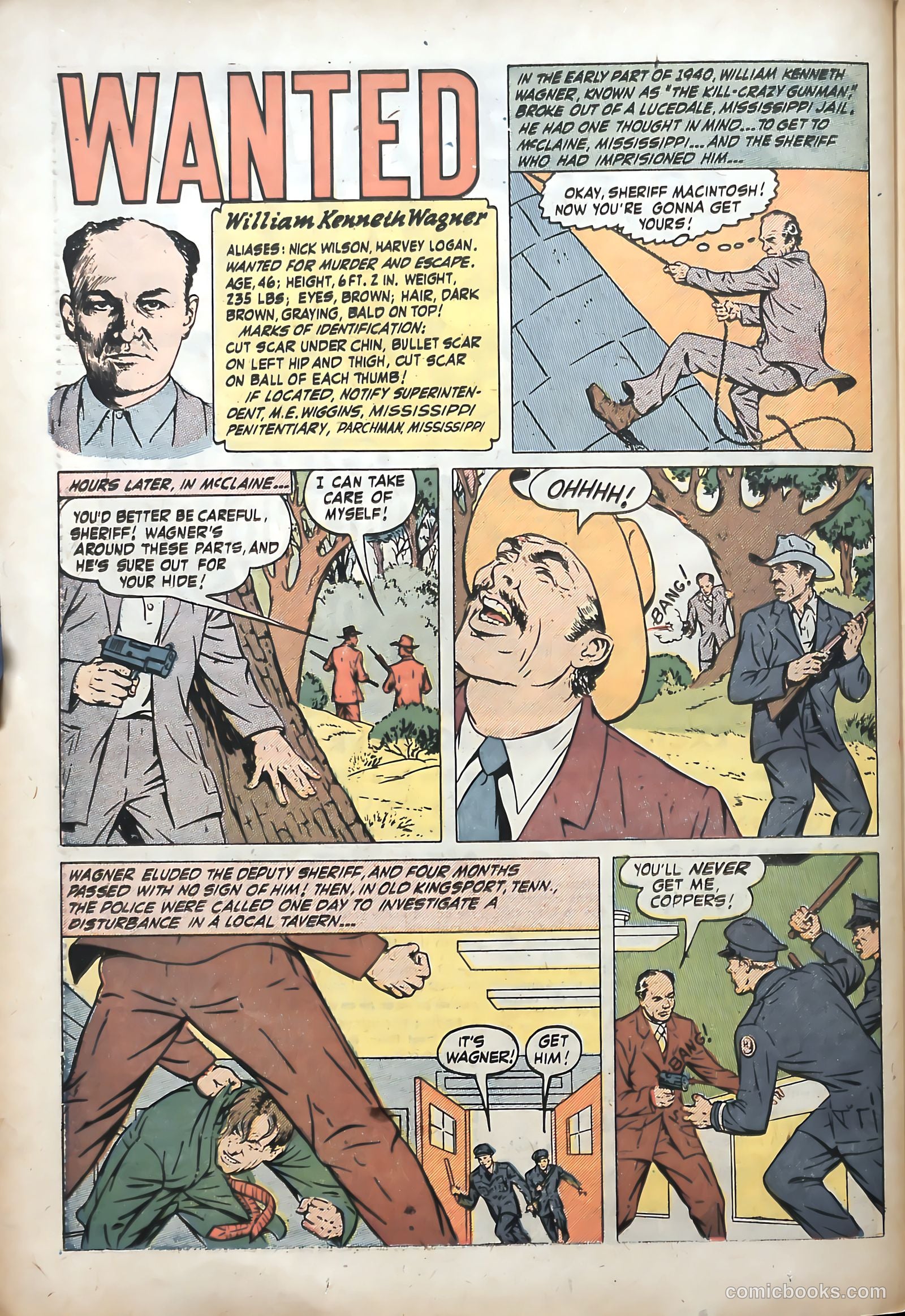 Wanted Comics #36 (1951) — page 38 of 53