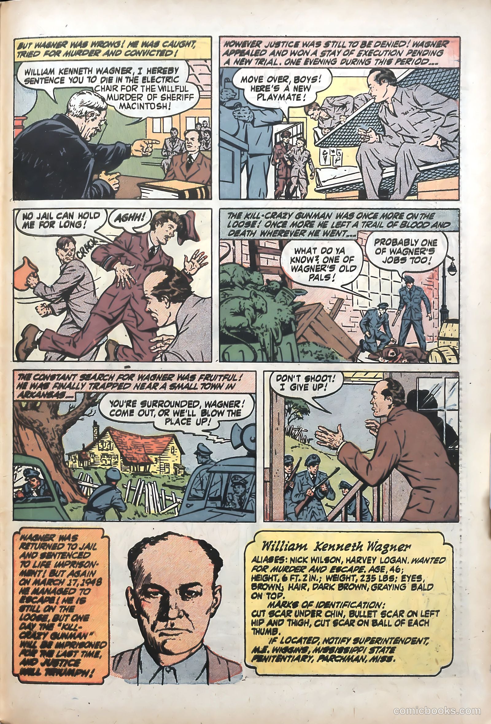 Wanted Comics #36 (1951) — page 39 of 53