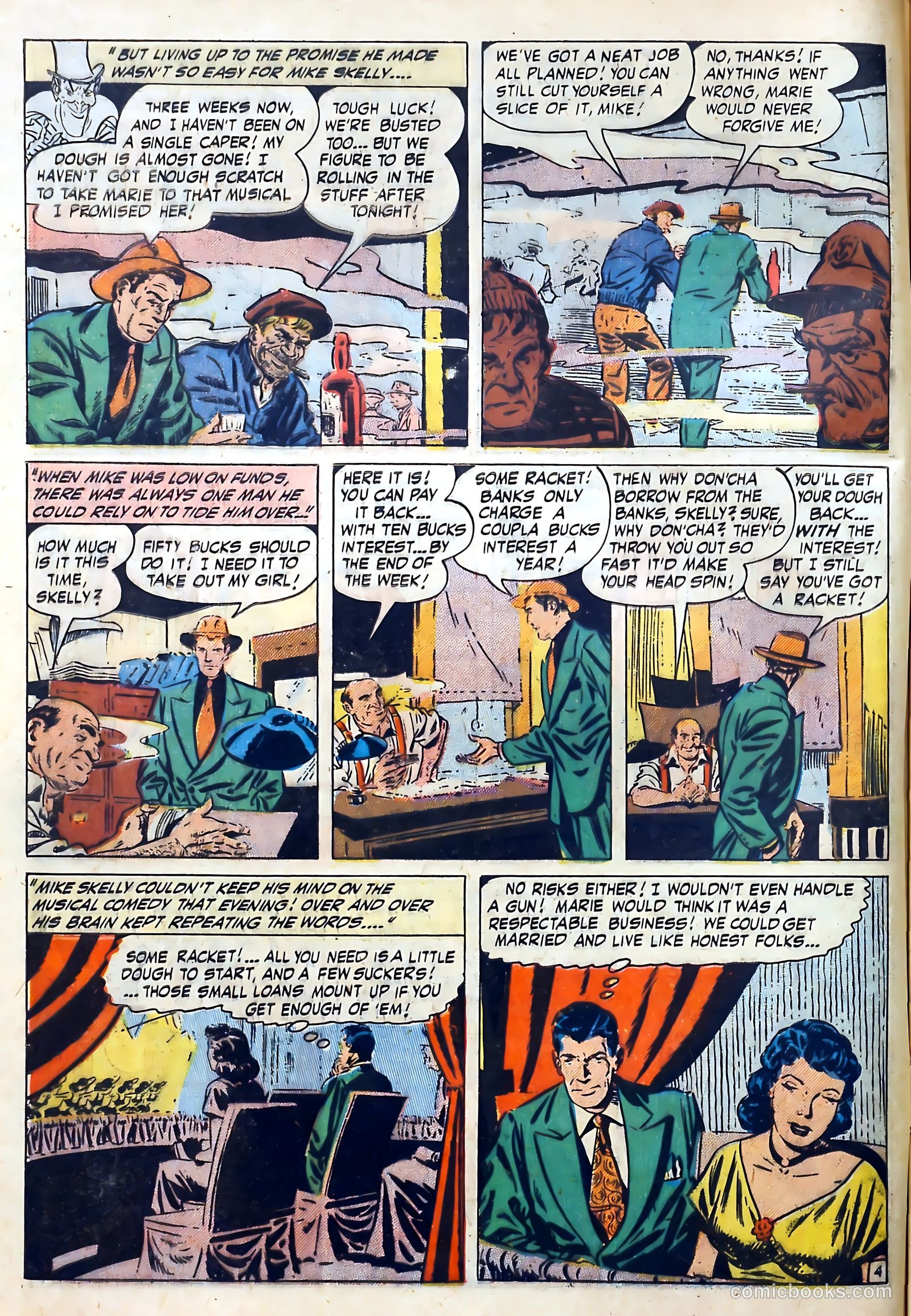 Wanted Comics #37 (1951) — page 6 of 52