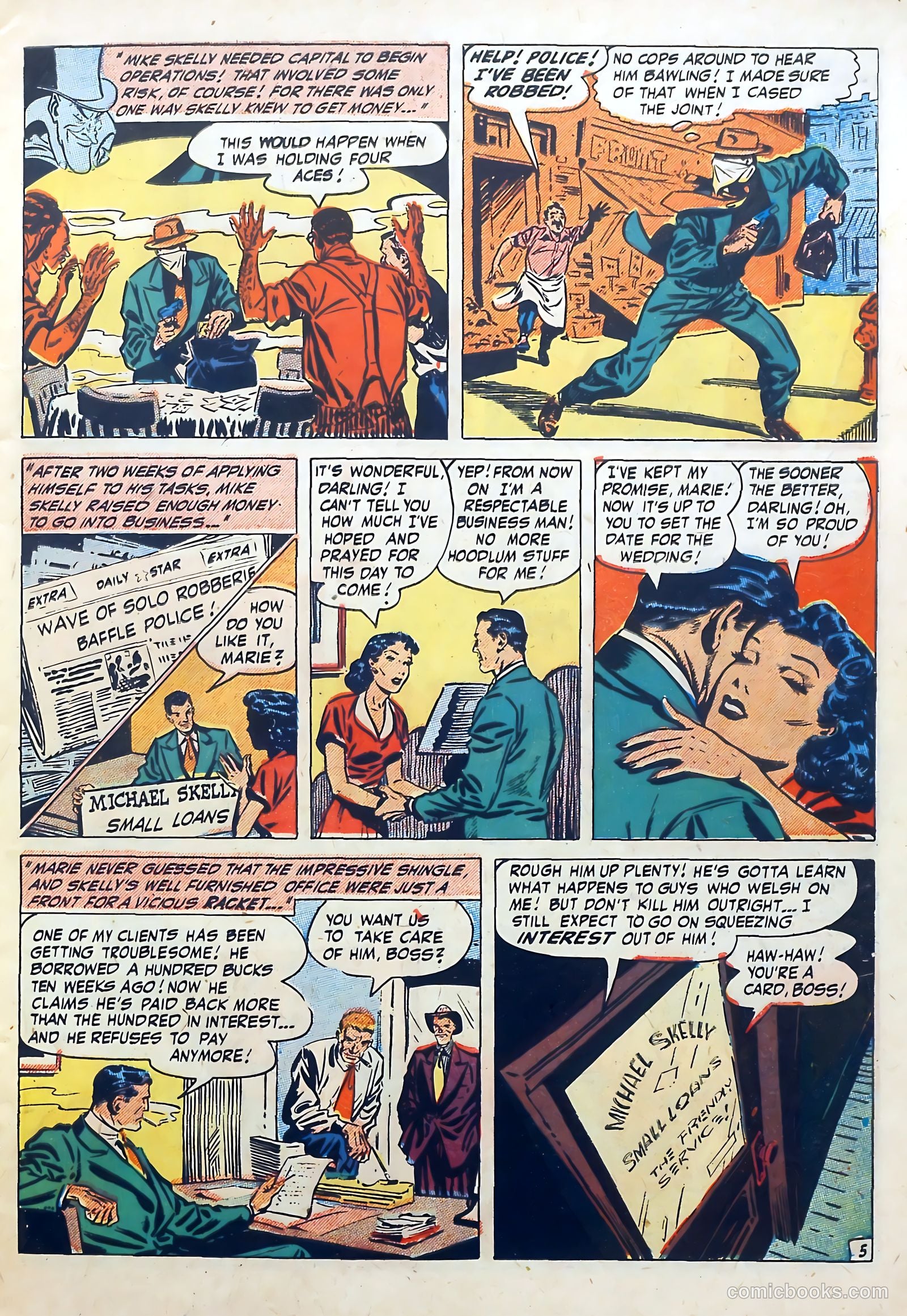Wanted Comics #37 (1951) — page 7 of 52