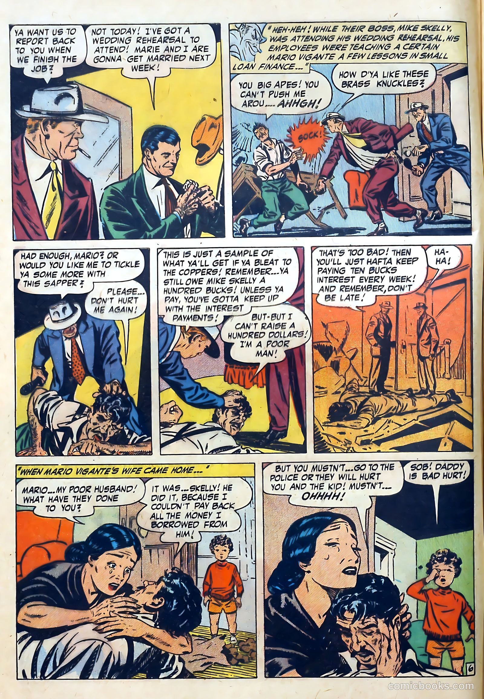 Wanted Comics #37 (1951) — page 8 of 52