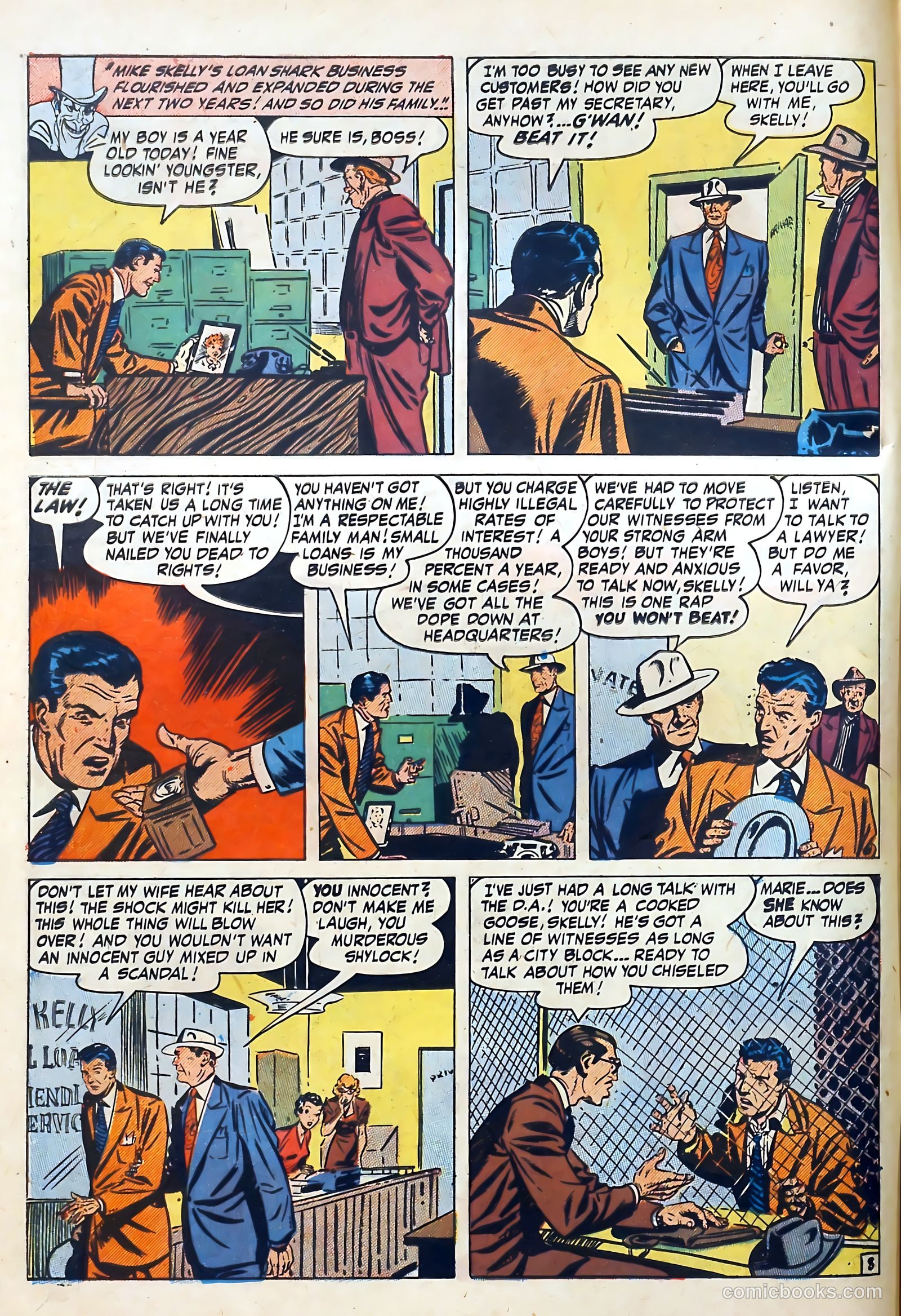 Wanted Comics #37 (1951) — page 10 of 52