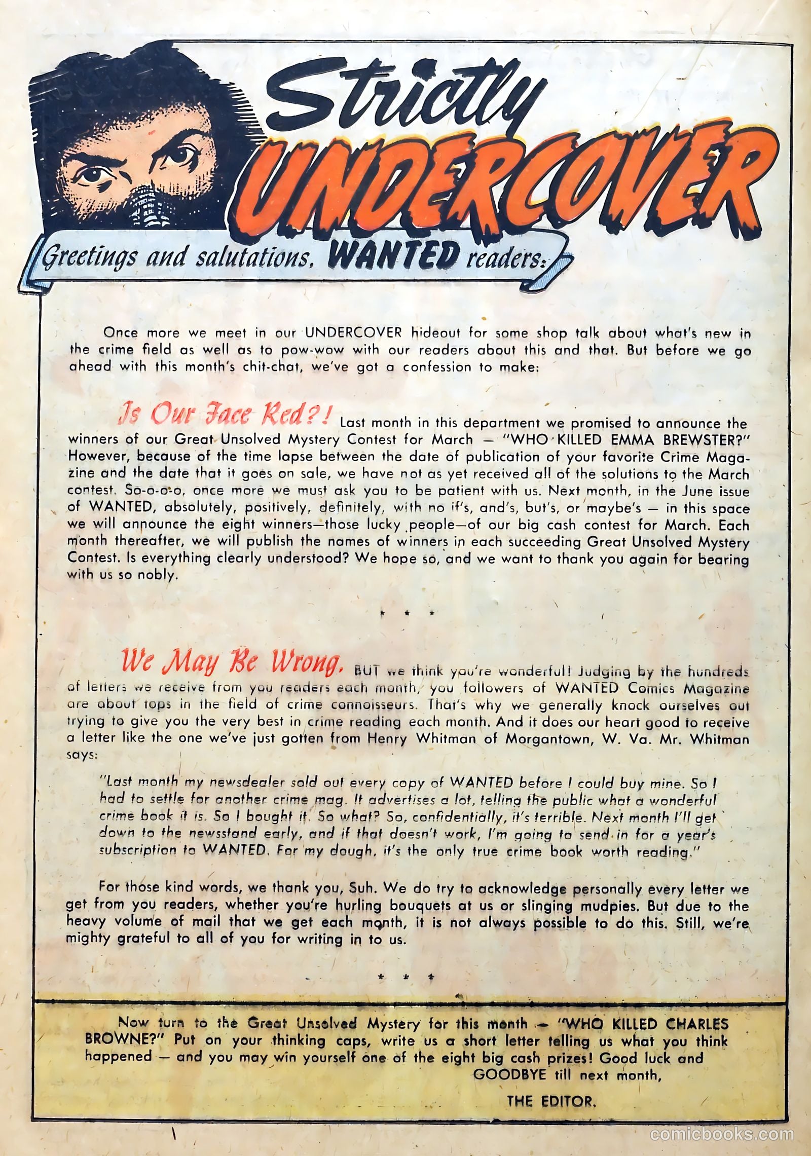 Wanted Comics #37 (1951) — page 30 of 52