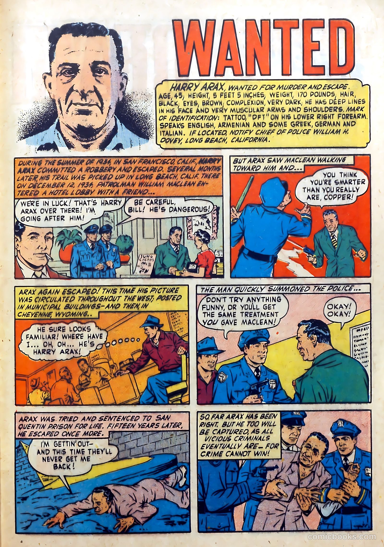Wanted Comics #37 (1951) — page 39 of 52