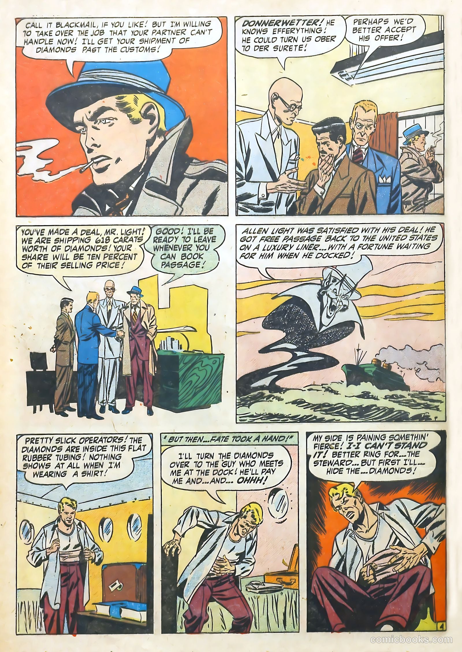Wanted Comics #38 (1951) — page 6 of 52