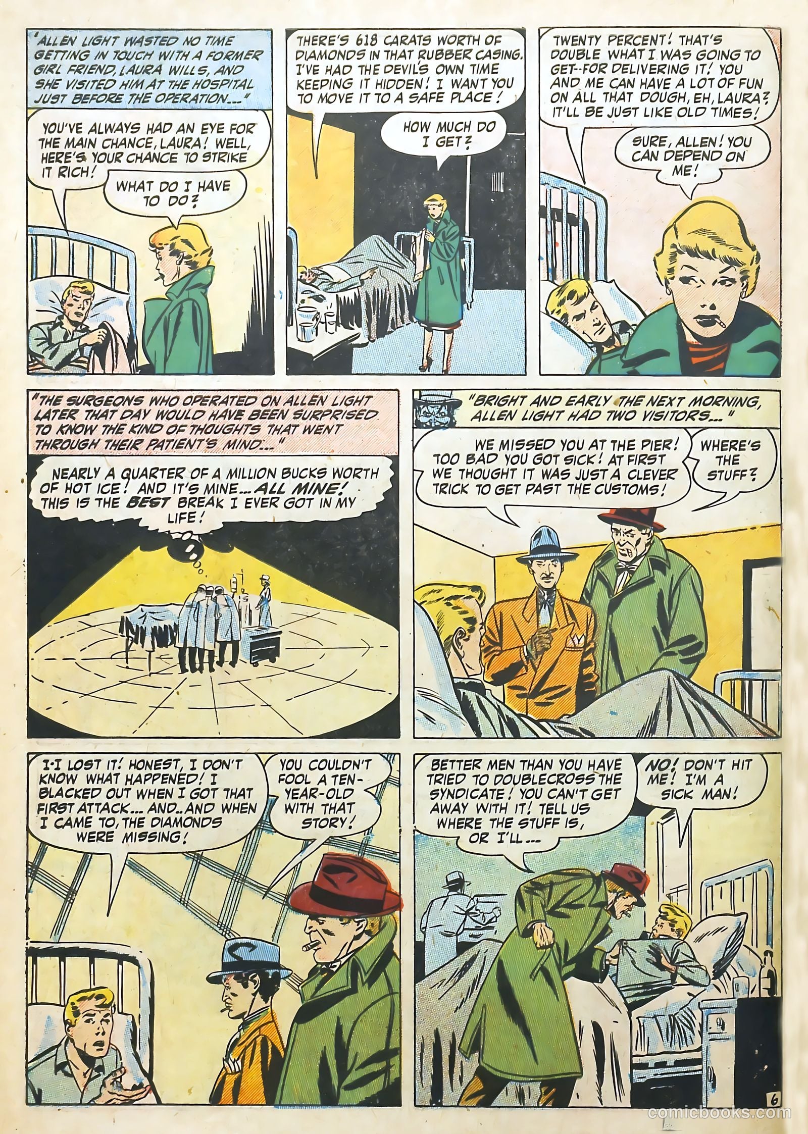 Wanted Comics #38 (1951) — page 8 of 52