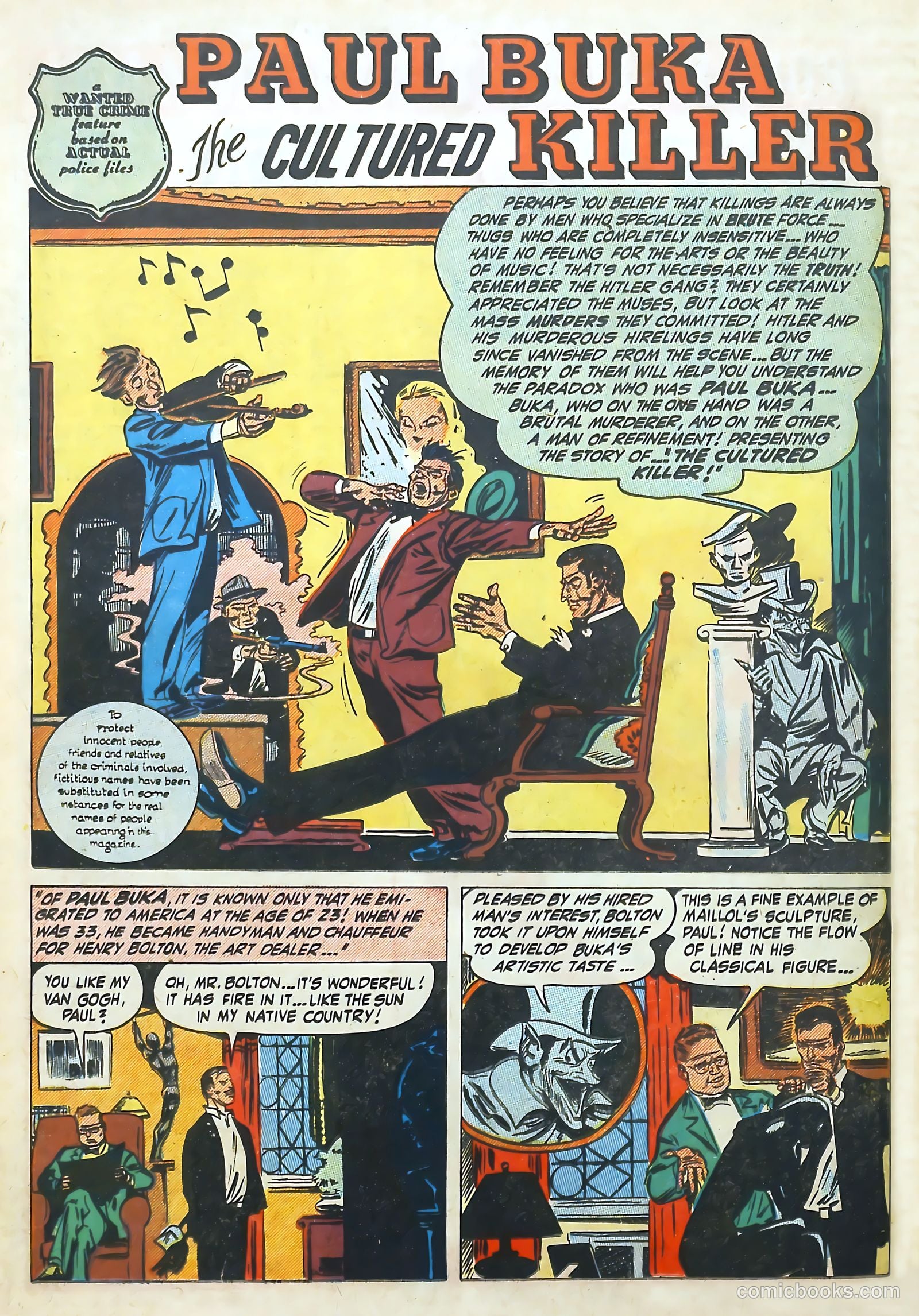 Wanted Comics #38 (1951) — page 16 of 52