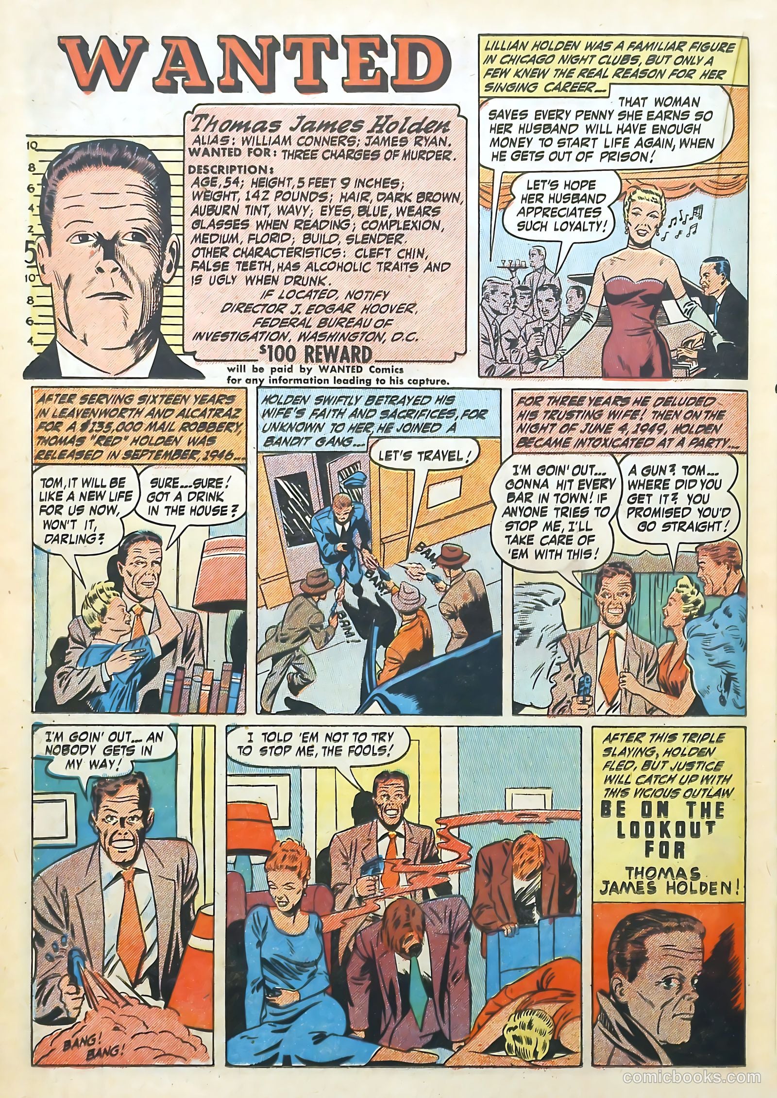 Wanted Comics #38 (1951) — page 24 of 52