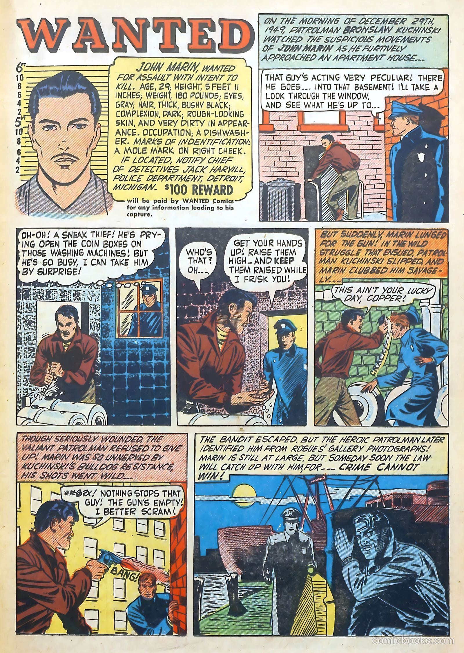 Wanted Comics #38 (1951) — page 37 of 52