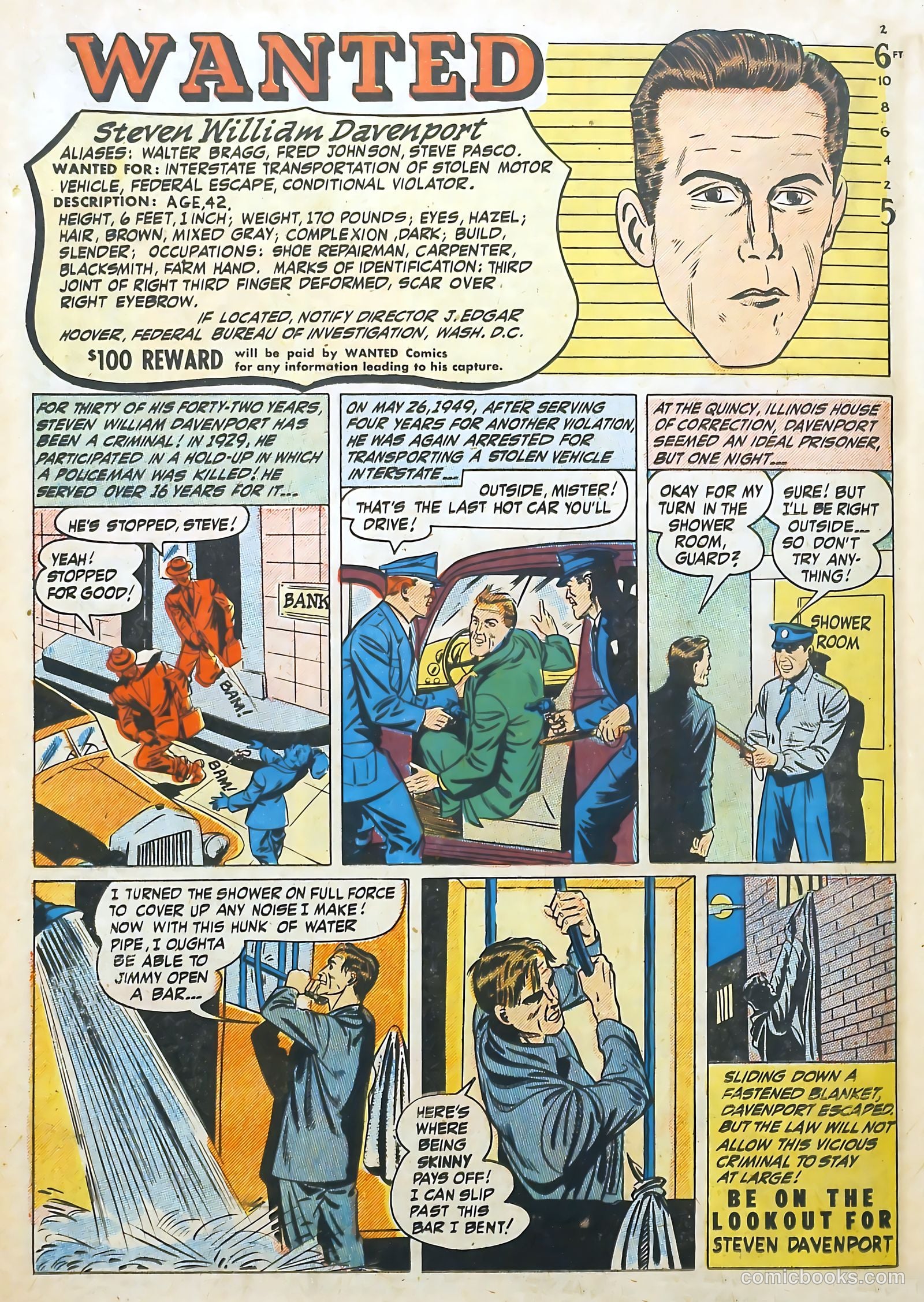 Wanted Comics #38 (1951) — page 38 of 52