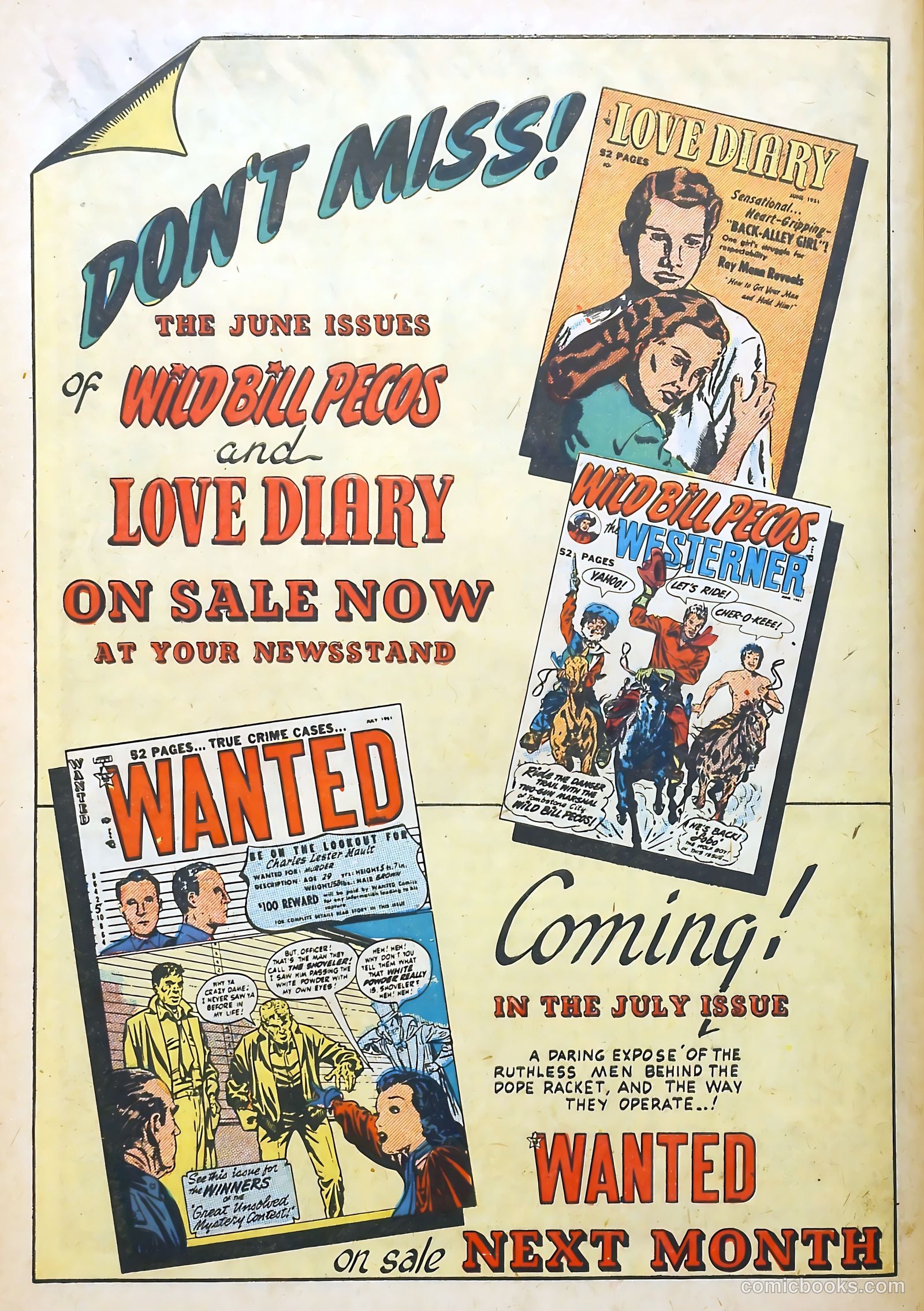 Wanted Comics #38 (1951) — page 40 of 52