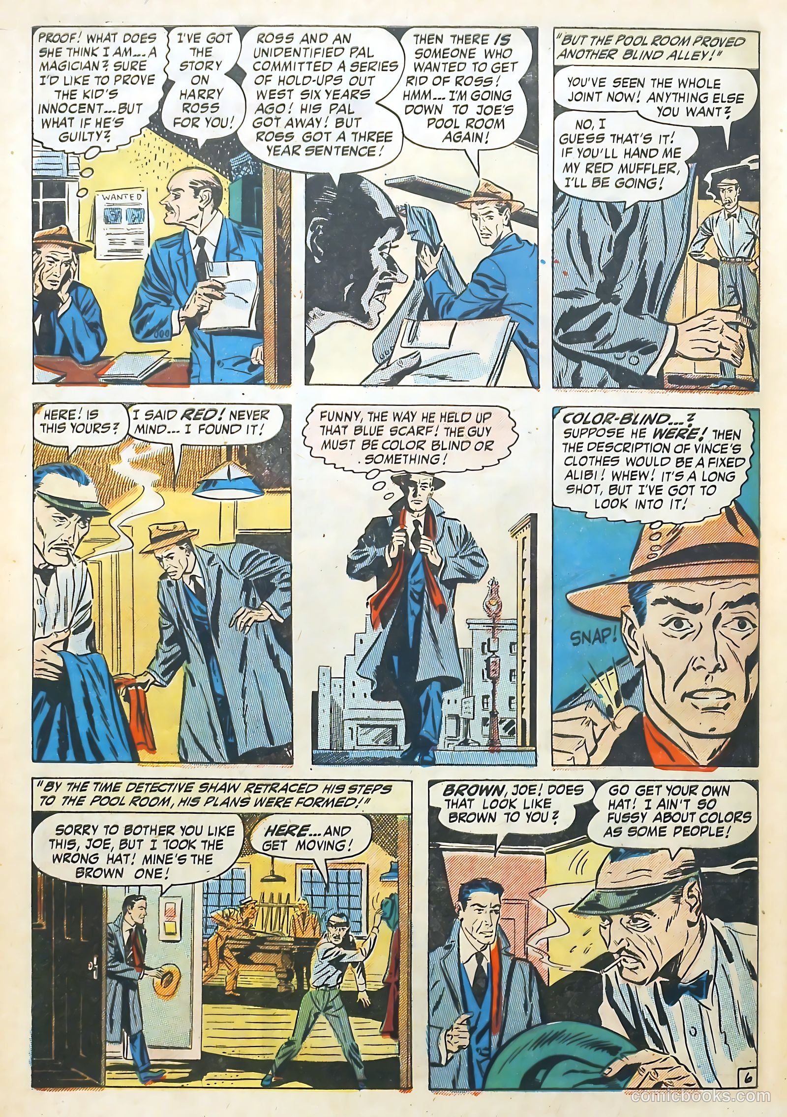 Wanted Comics #38 (1951) — page 46 of 52