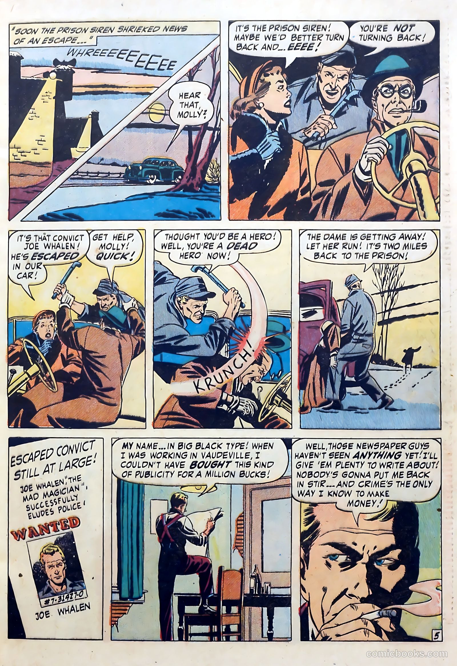 Wanted Comics #39 (1951) — page 7 of 52