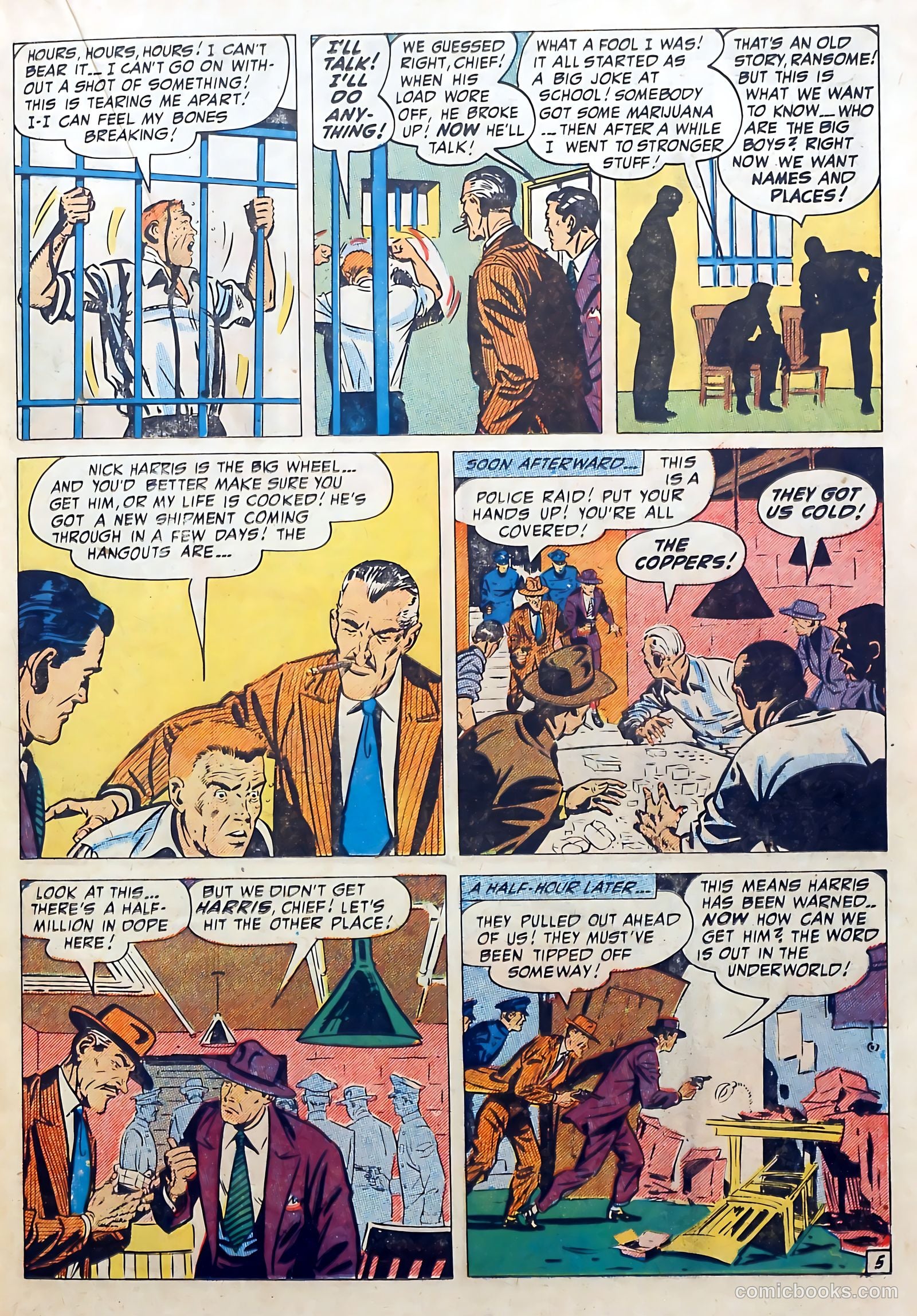 Wanted Comics #39 (1951) — page 21 of 52