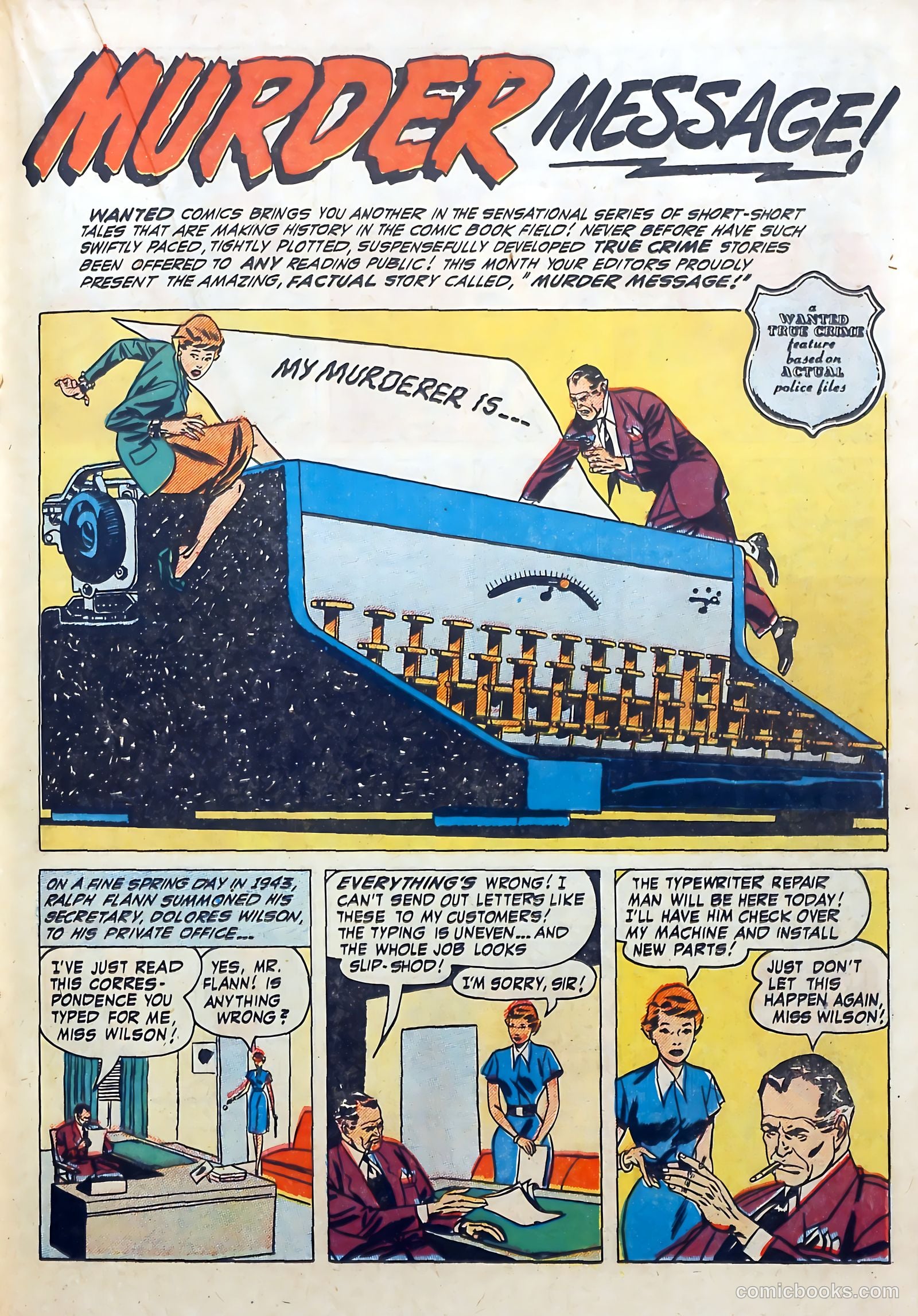 Wanted Comics #39 (1951) — page 27 of 52