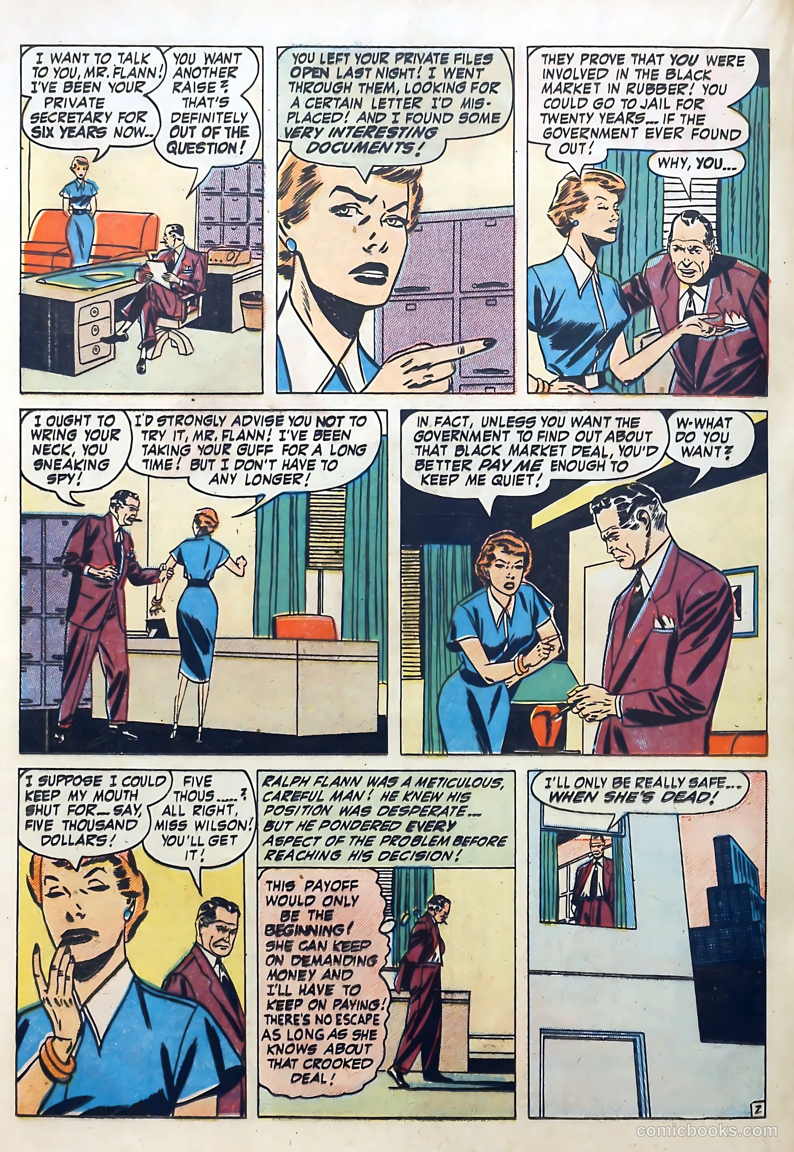 Wanted Comics #39 (1951) — page 28 of 52