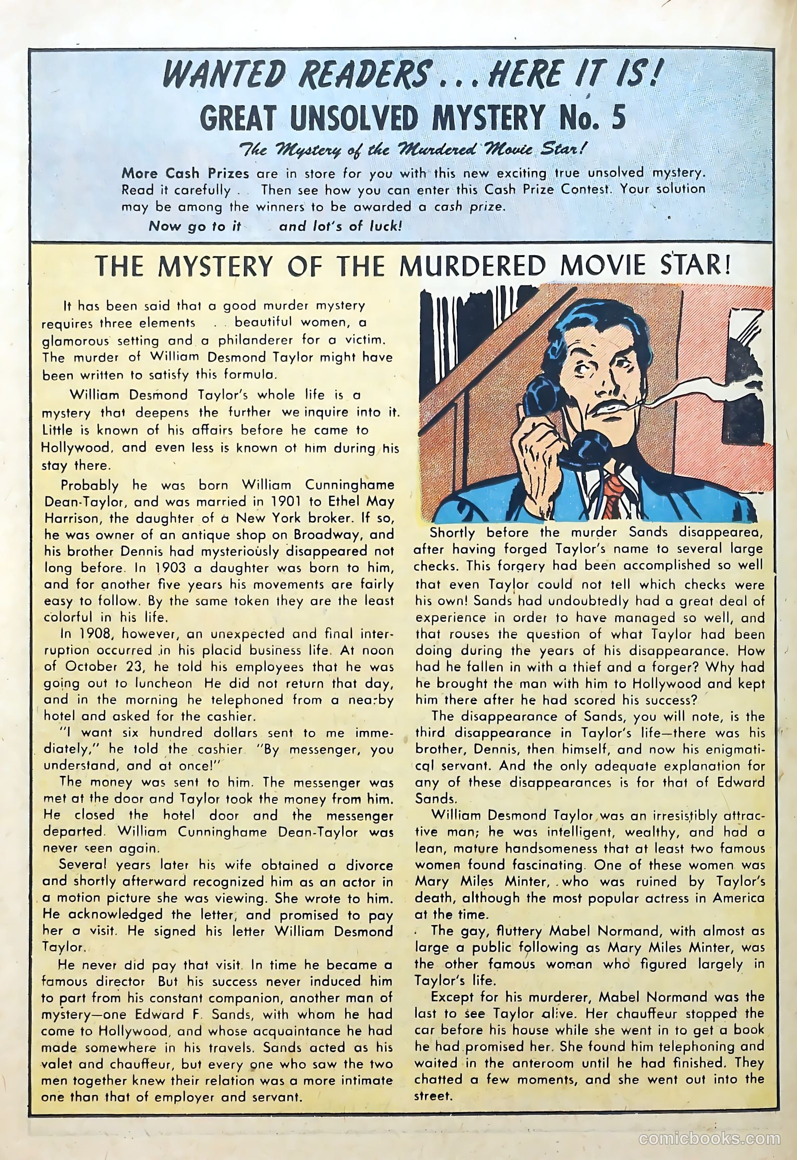 Wanted Comics #39 (1951) — page 32 of 52