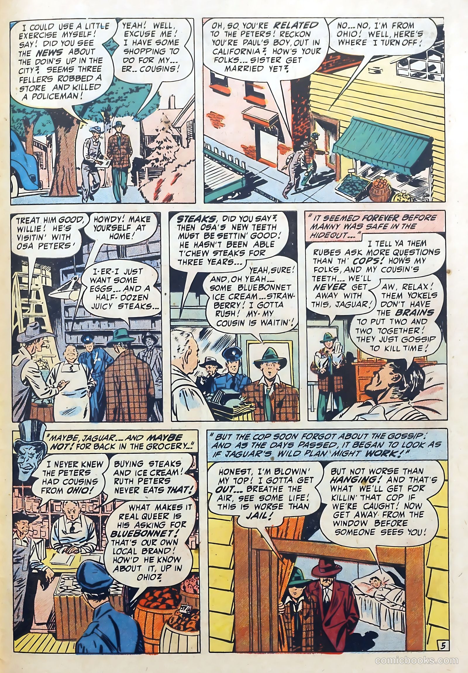 Wanted Comics #39 (1951) — page 45 of 52