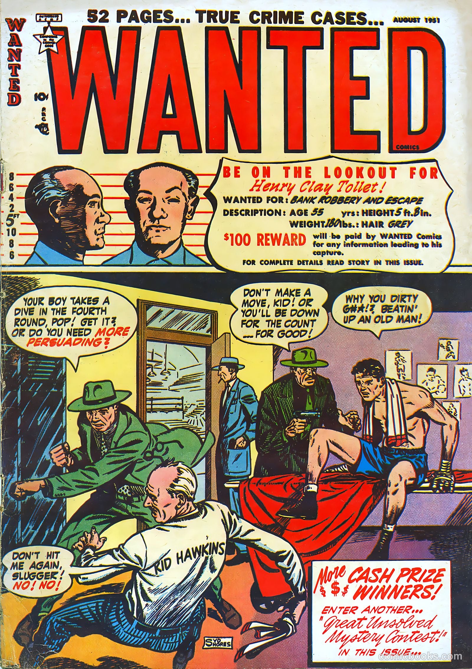 Wanted Comics #40