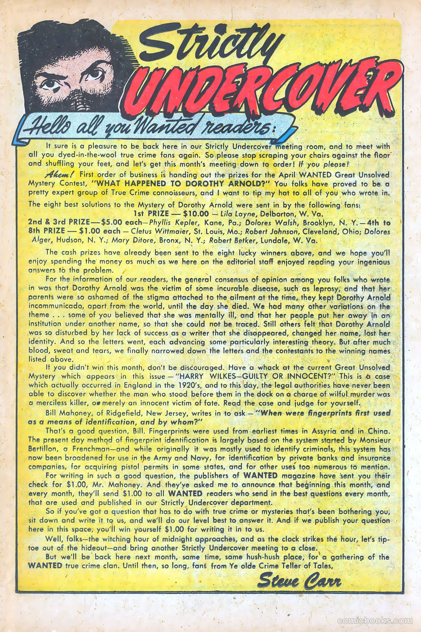 Wanted Comics #40 (1951) — page 33 of 53