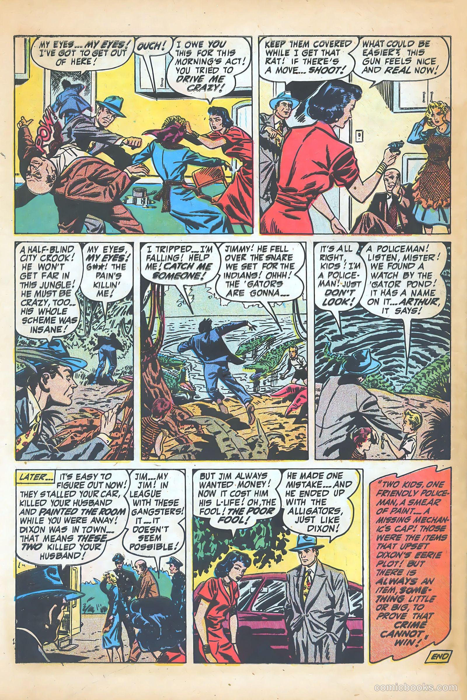 Wanted Comics #40 (1951) — page 48 of 53
