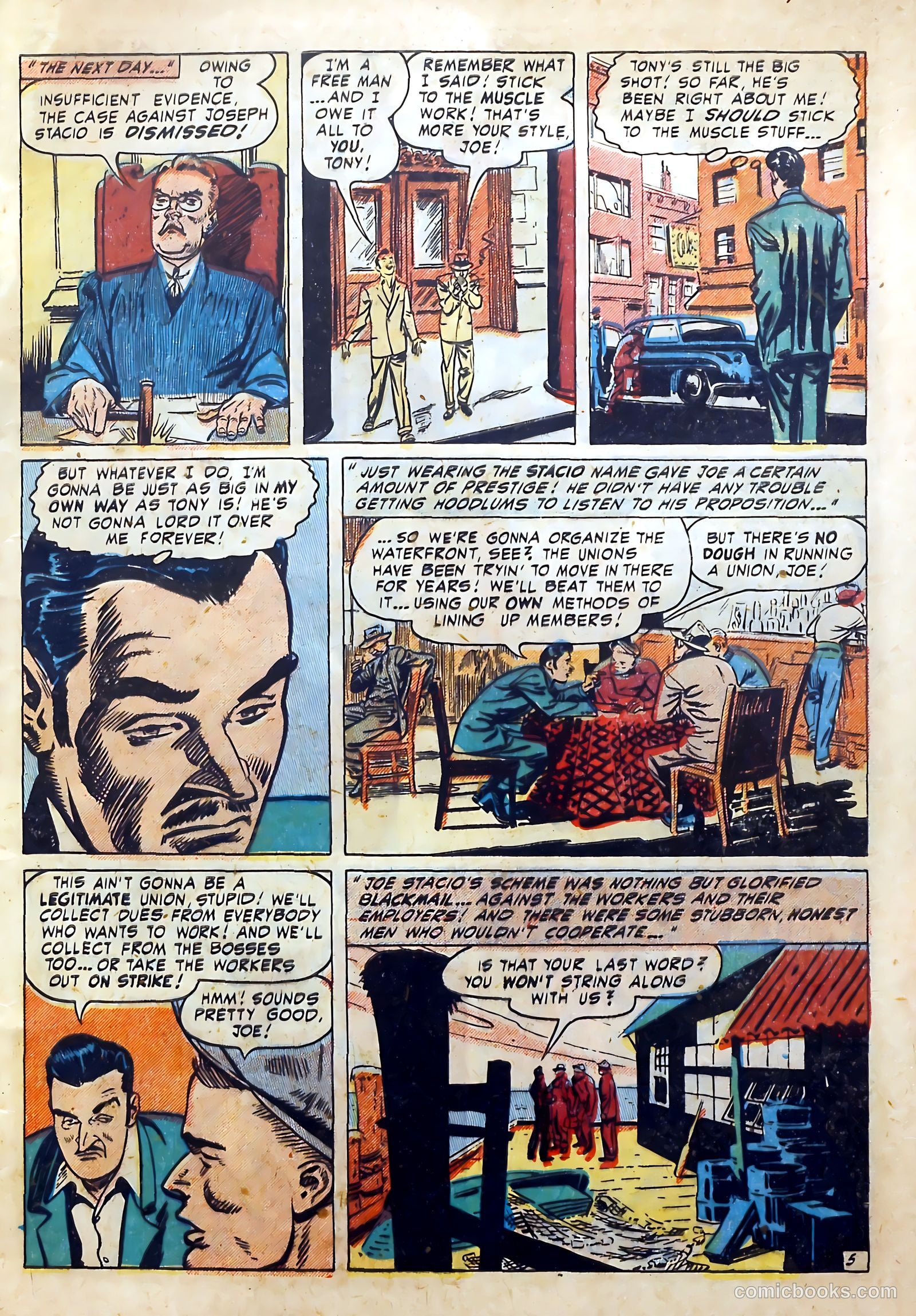 Wanted Comics #41 (1951) — page 7 of 53