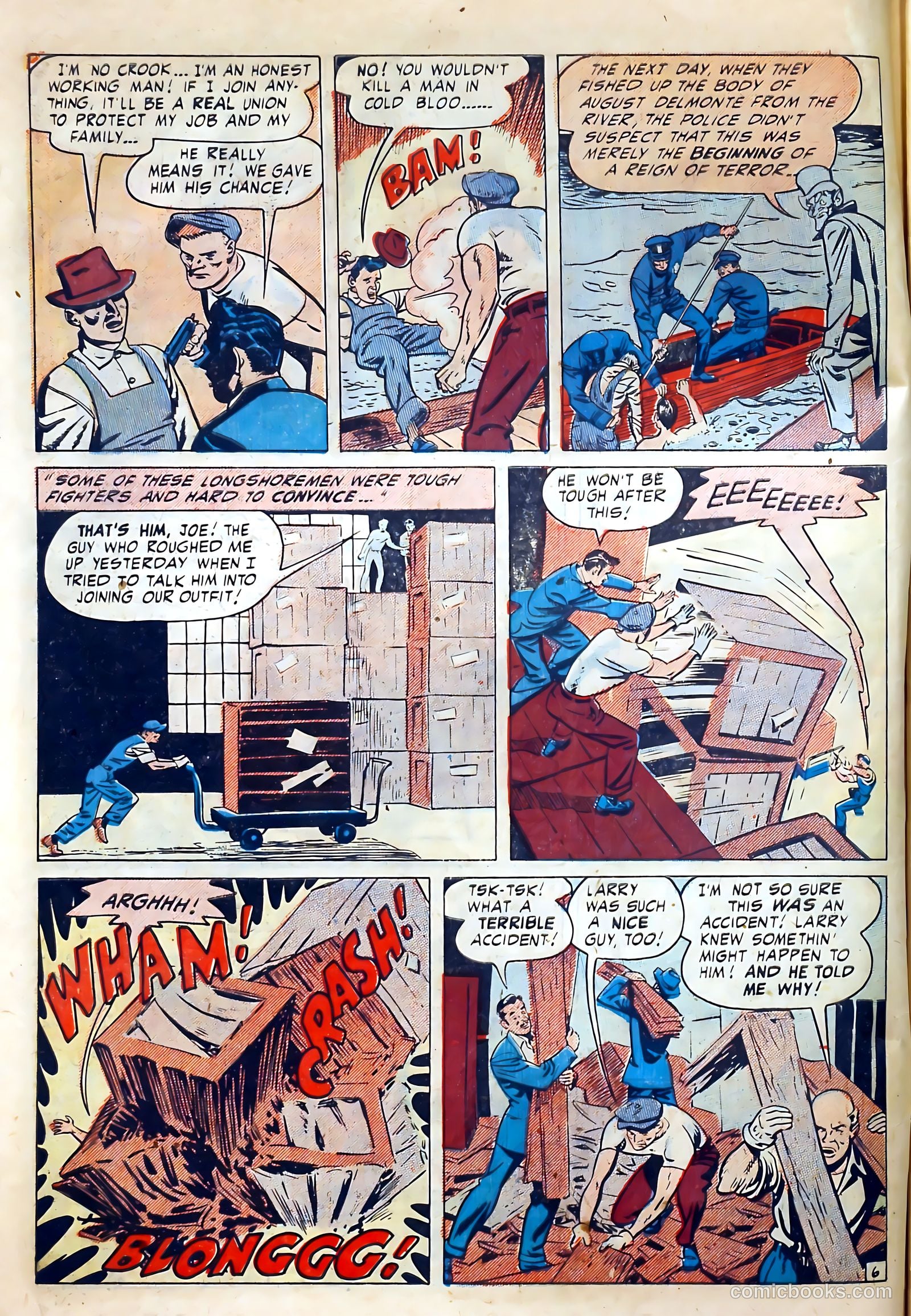 Wanted Comics #41 (1951) — page 8 of 53