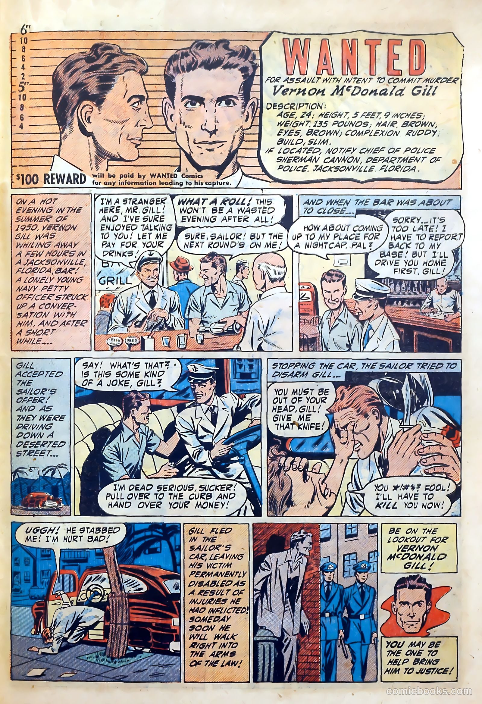 Wanted Comics #41 (1951) — page 39 of 53