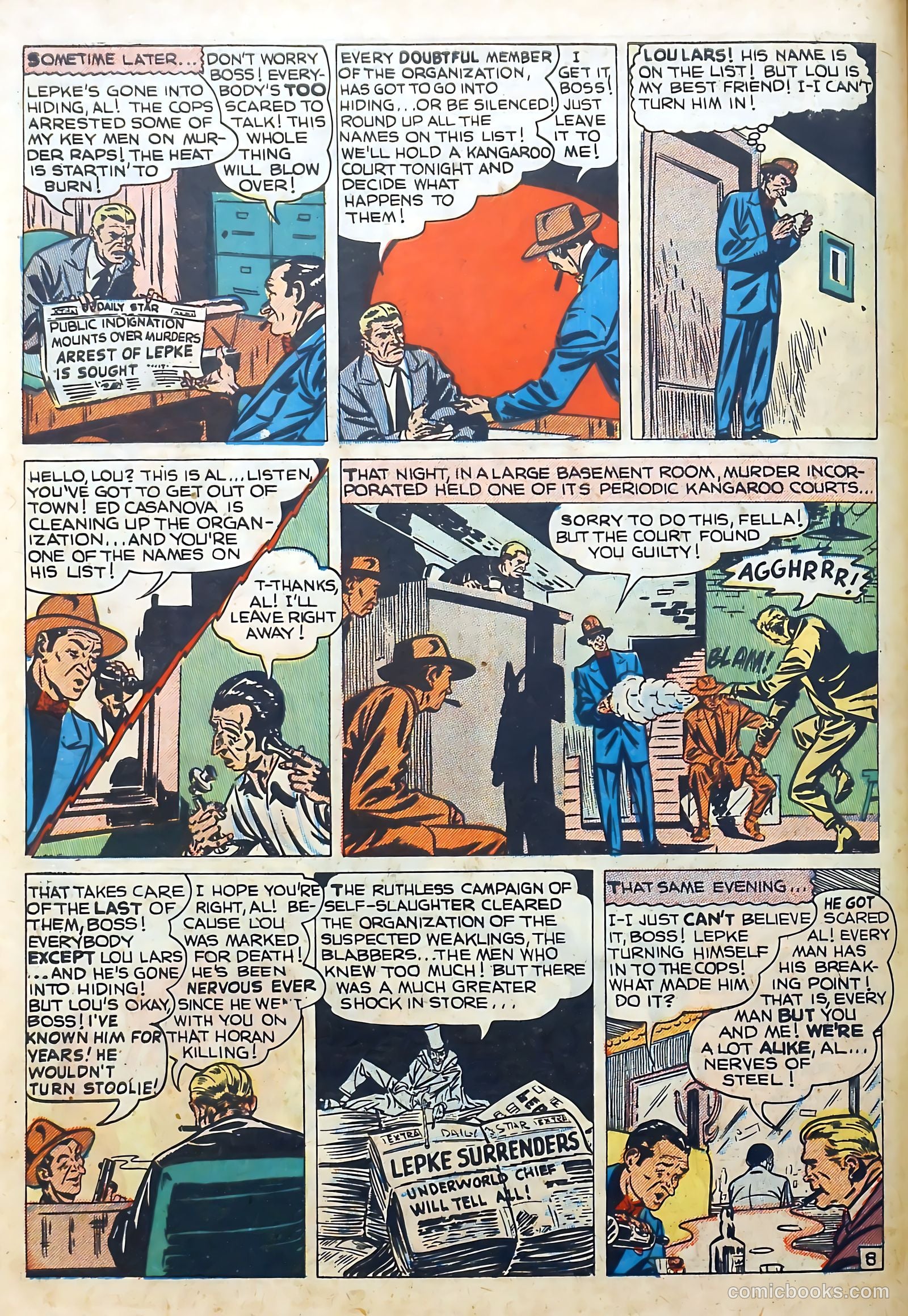 Wanted Comics #42 (1951) — page 10 of 21