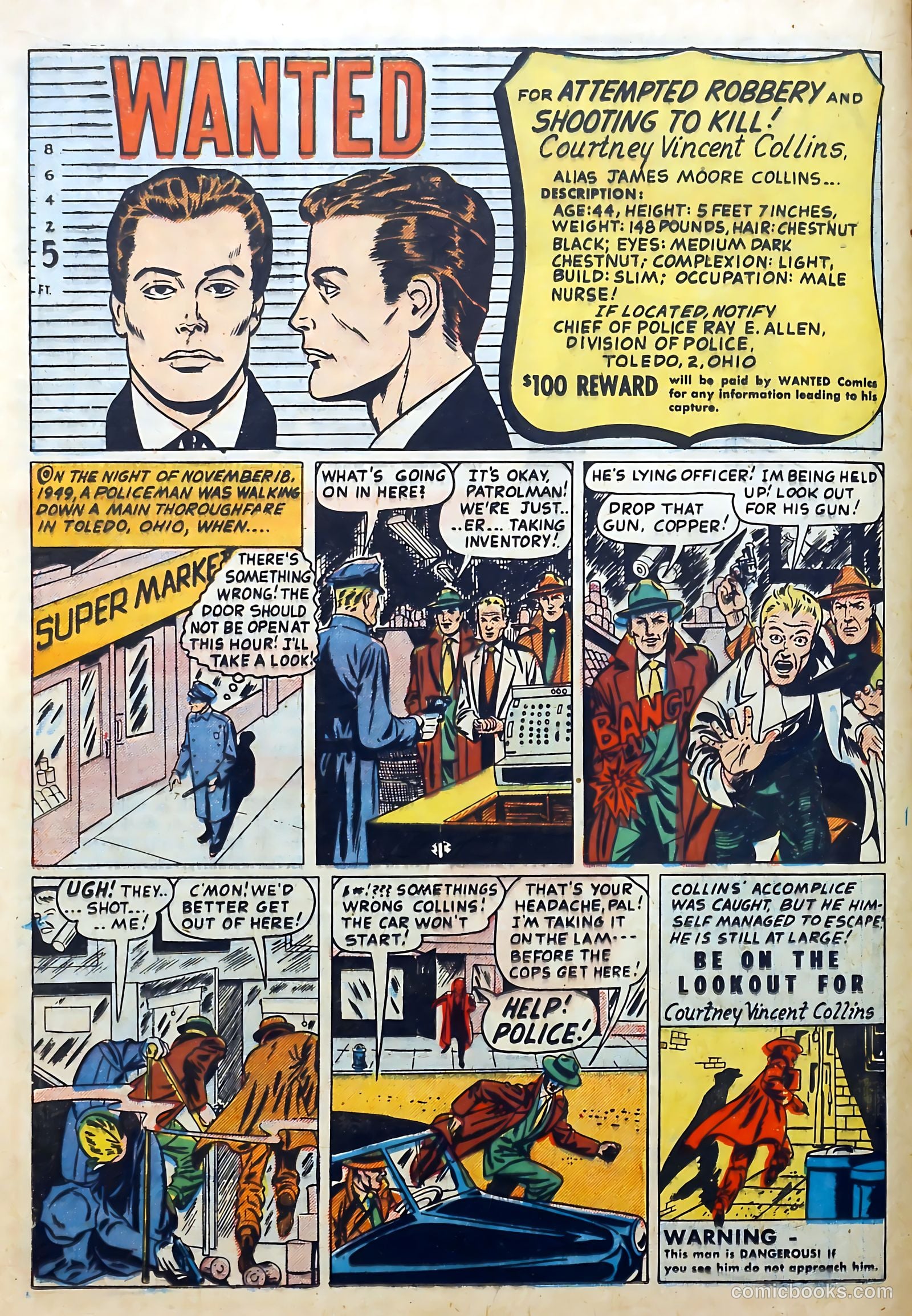 Wanted Comics #42 (1951) — page 14 of 21