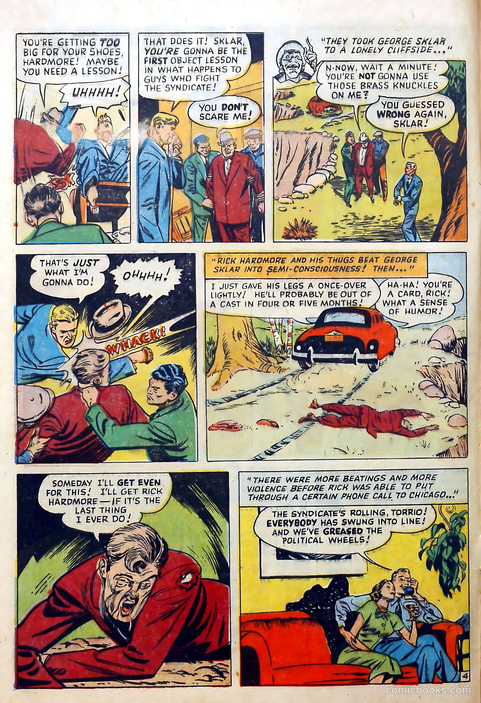 Wanted Comics #43 (1951) — page 6 of 36